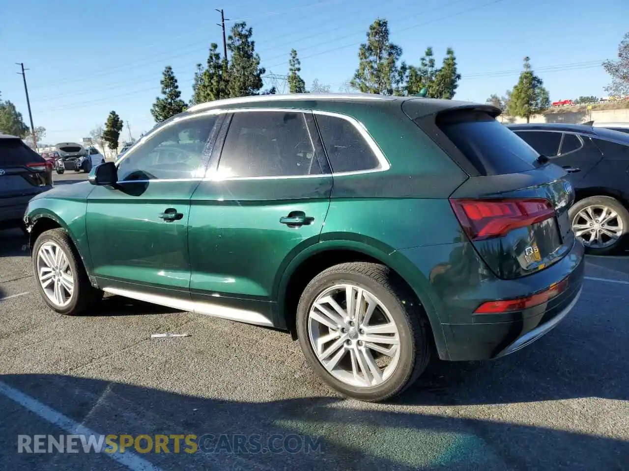 2 Photograph of a damaged car WA1BNAFYXK2055554 AUDI Q5 2019
