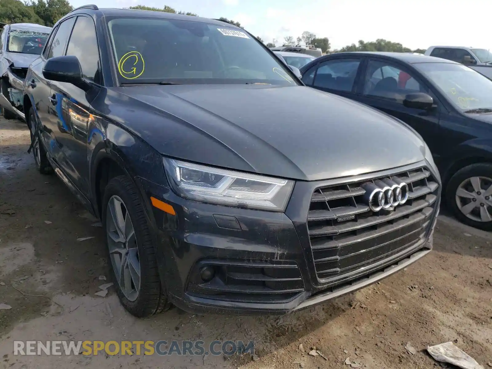1 Photograph of a damaged car WA1CNAFY0K2018467 AUDI Q5 2019