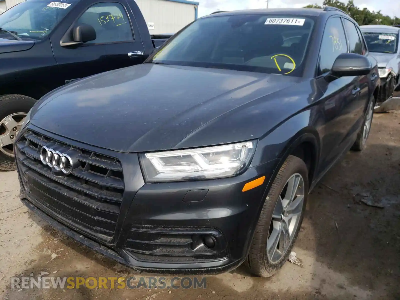 2 Photograph of a damaged car WA1CNAFY0K2018467 AUDI Q5 2019