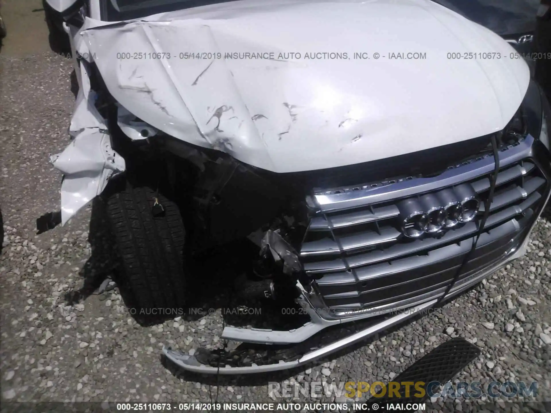 6 Photograph of a damaged car WA1CNAFY0K2028027 AUDI Q5 2019