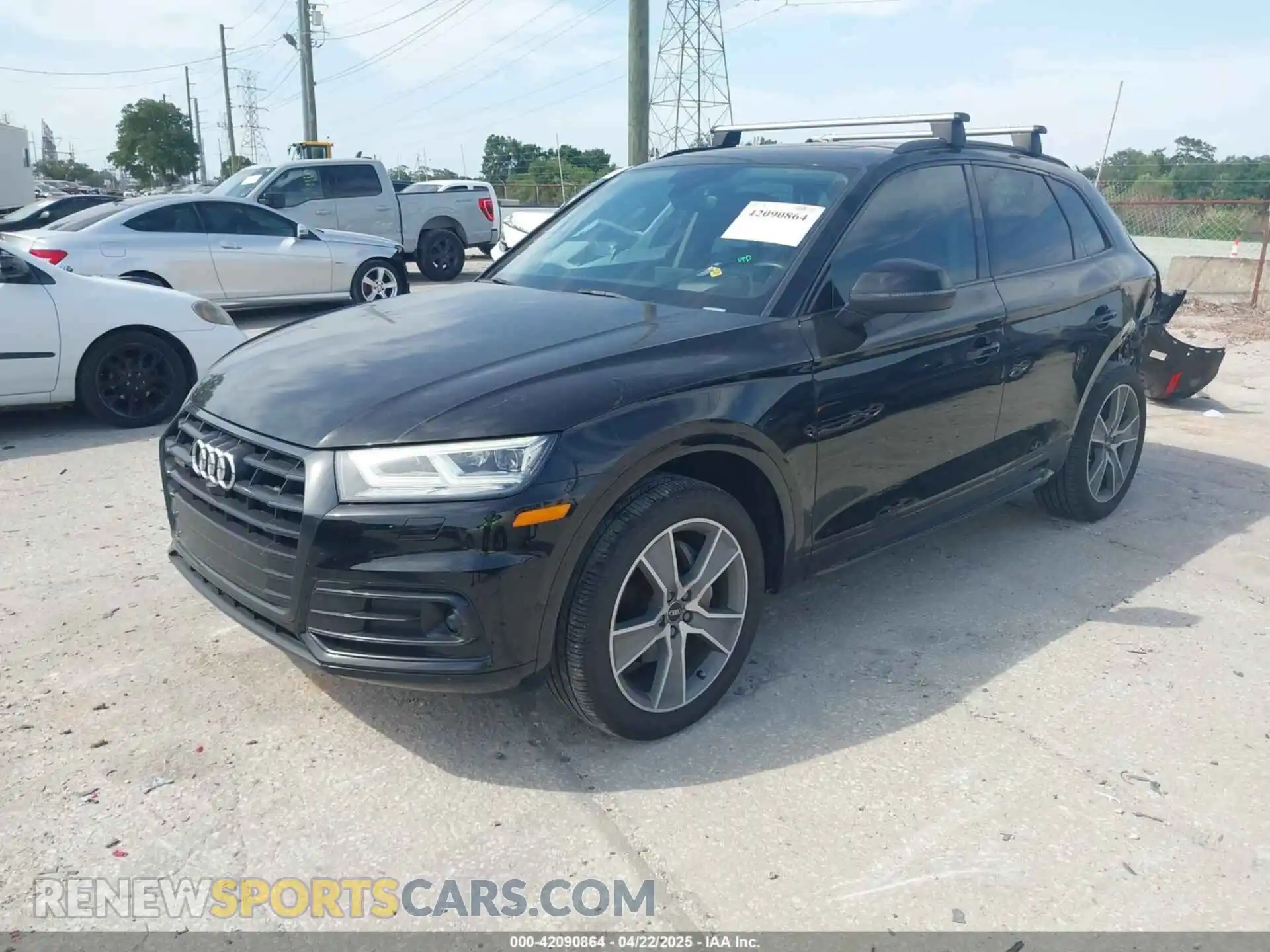 2 Photograph of a damaged car WA1CNAFY2K2018518 AUDI Q5 2019