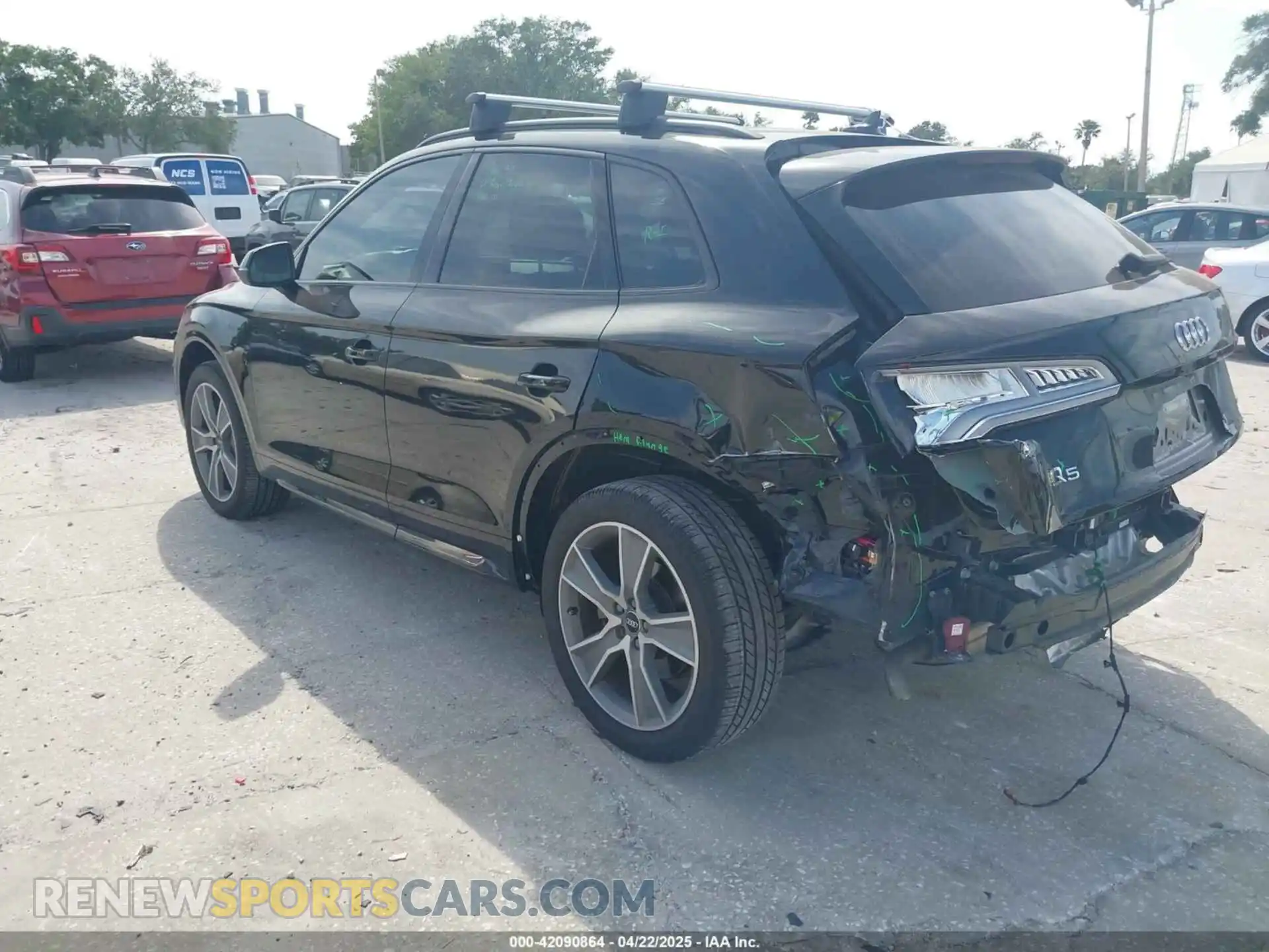 3 Photograph of a damaged car WA1CNAFY2K2018518 AUDI Q5 2019