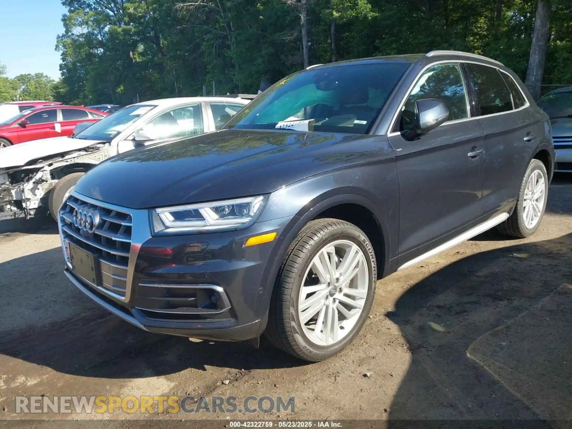 2 Photograph of a damaged car WA1CNAFY2K2092215 AUDI Q5 2019