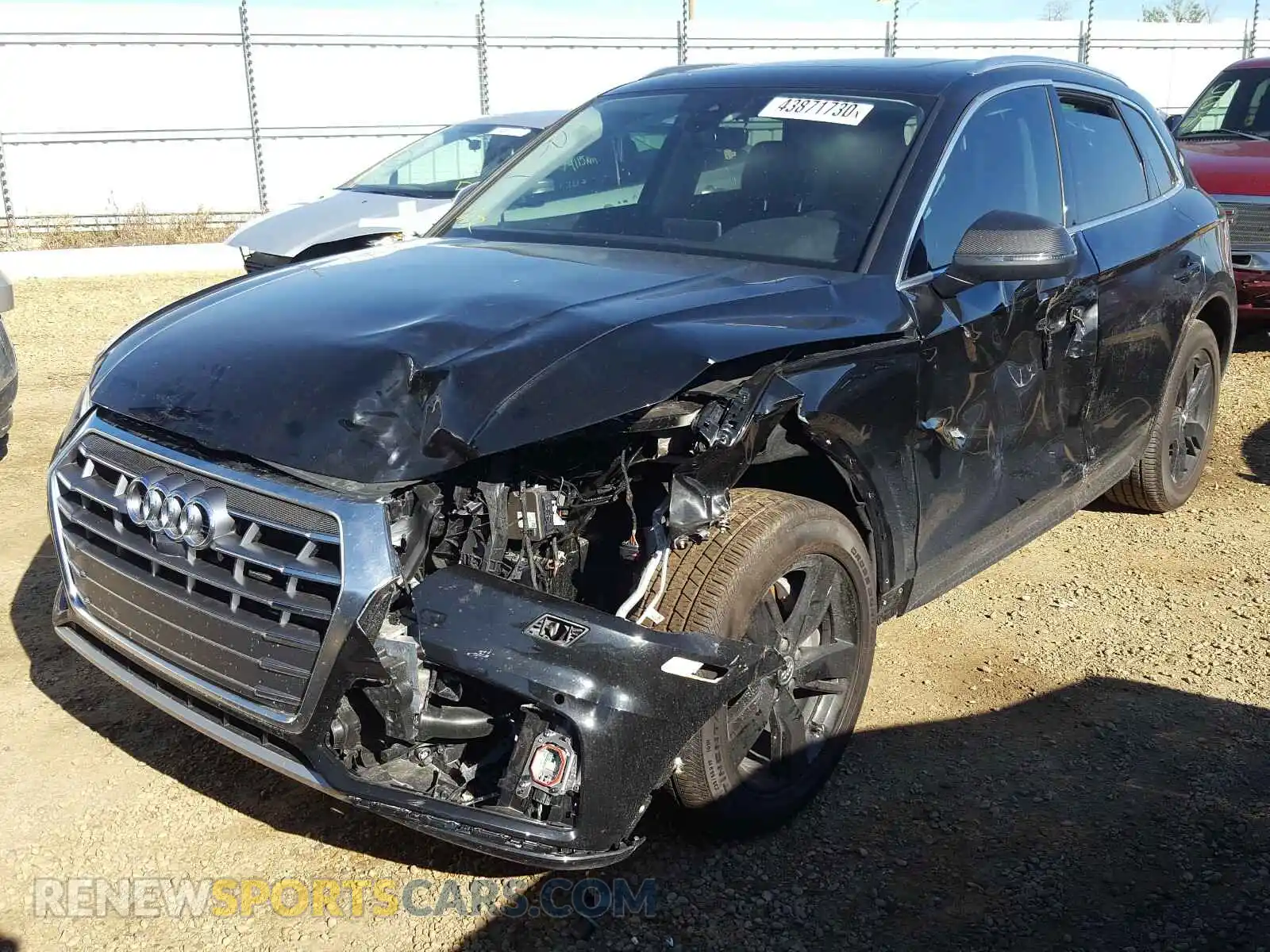 2 Photograph of a damaged car WA1CNAFY6K2096705 AUDI Q5 2019