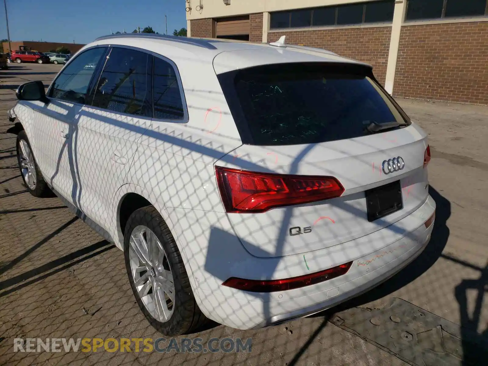 3 Photograph of a damaged car WA1CNAFY7K2015582 AUDI Q5 2019