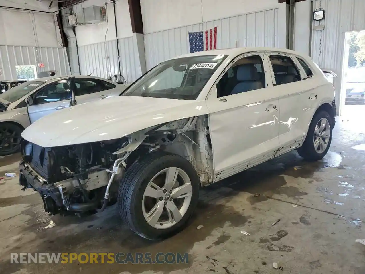 1 Photograph of a damaged car WA1CNAFYXK2076604 AUDI Q5 2019