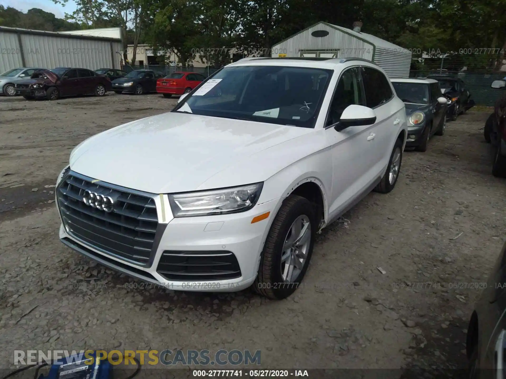 2 Photograph of a damaged car WA1ANAFY0L2026254 AUDI Q5 2020