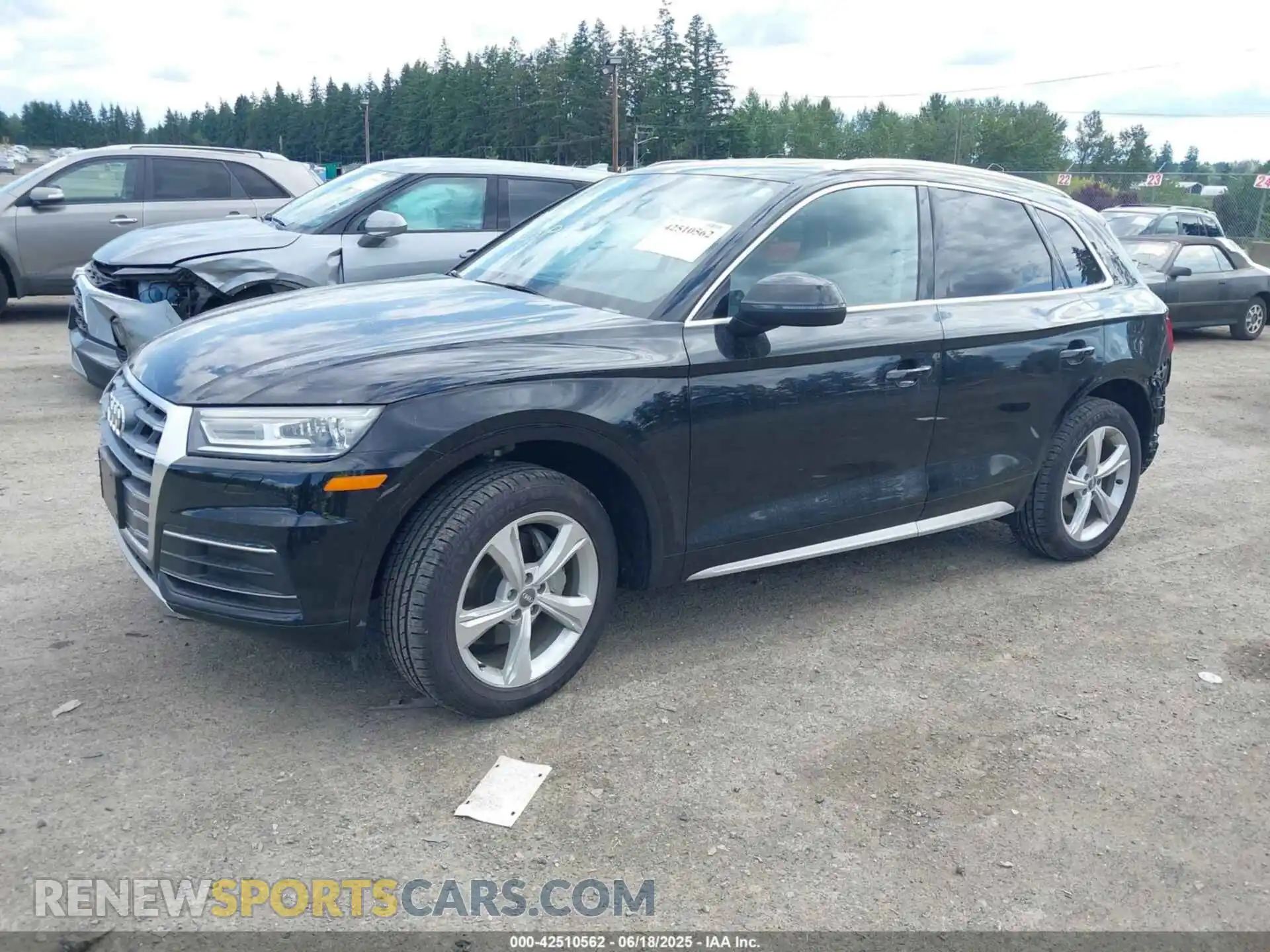 2 Photograph of a damaged car WA1ANAFY0L2059836 AUDI Q5 2020