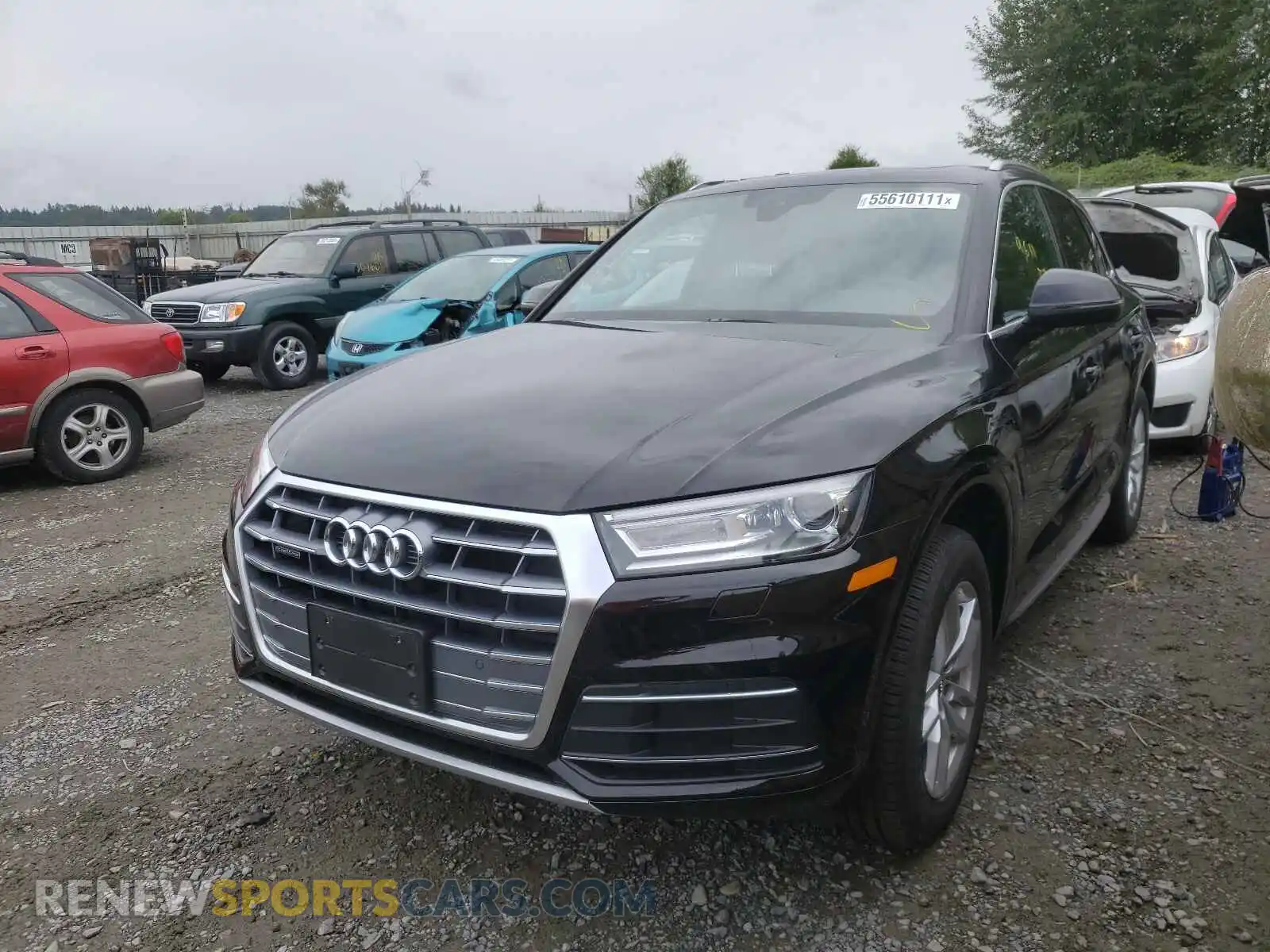 2 Photograph of a damaged car WA1ANAFY1L2038123 AUDI Q5 2020