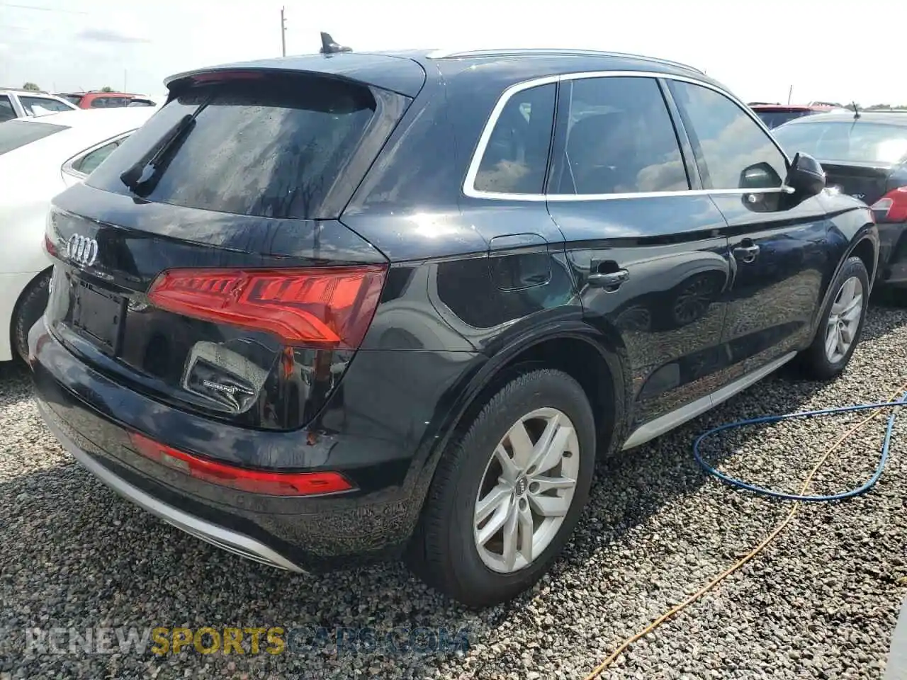 3 fotografías del automóvil dañado WA1ANAFY2L2019094 AUDI Q5 2020
