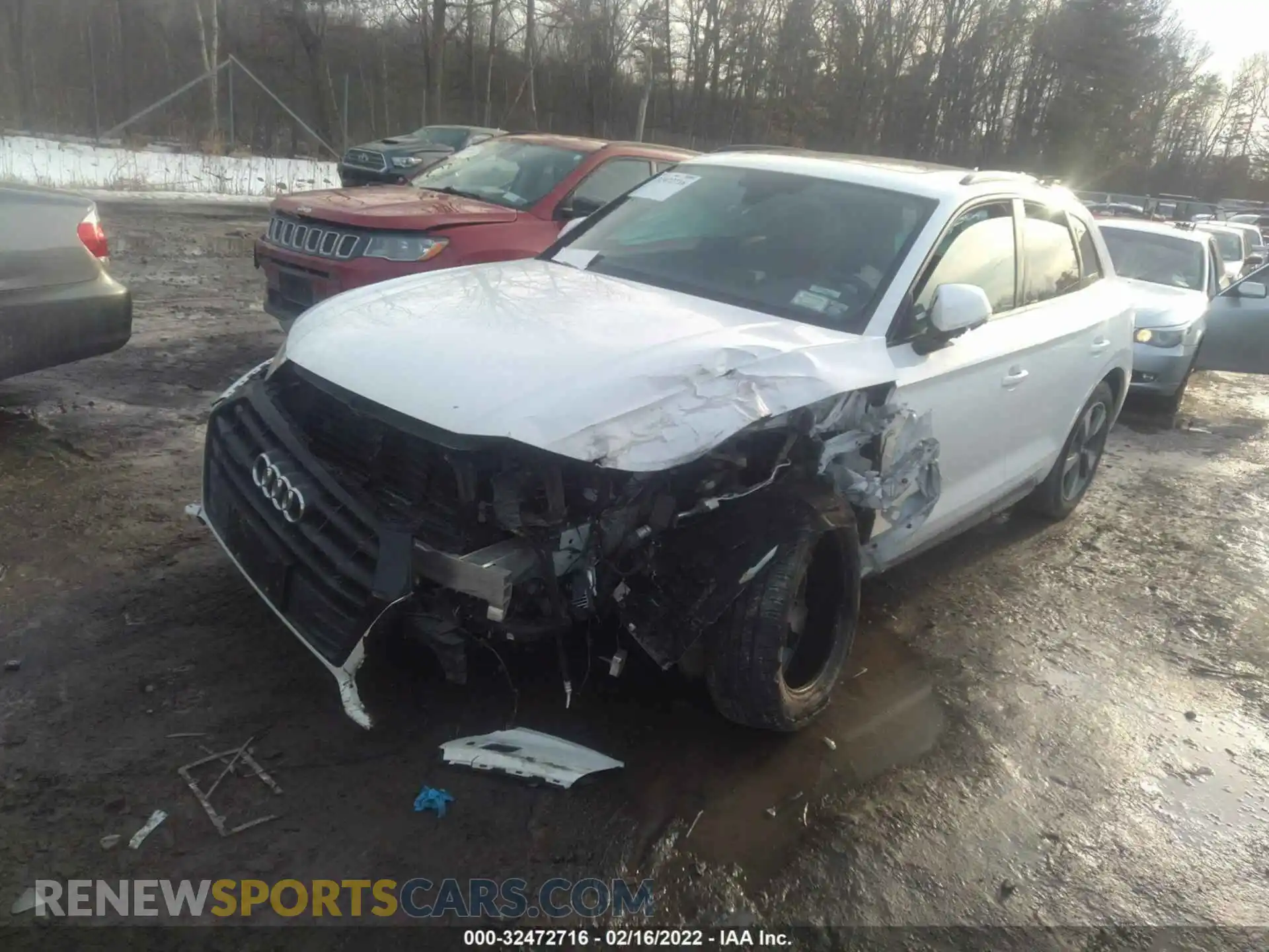 2 Photograph of a damaged car WA1ANAFY2L2092465 AUDI Q5 2020
