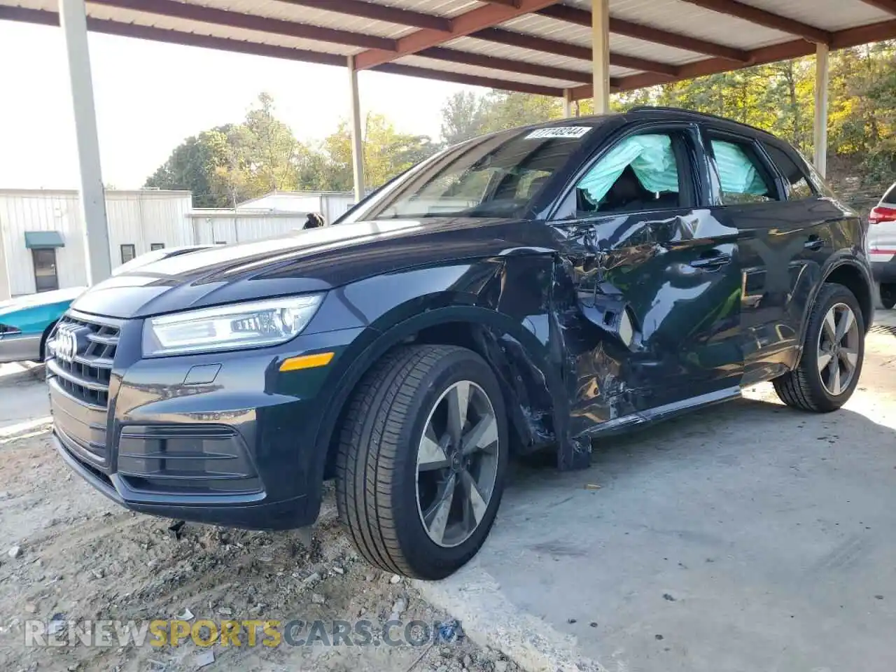 1 Photograph of a damaged car WA1ANAFY2L2106199 AUDI Q5 2020