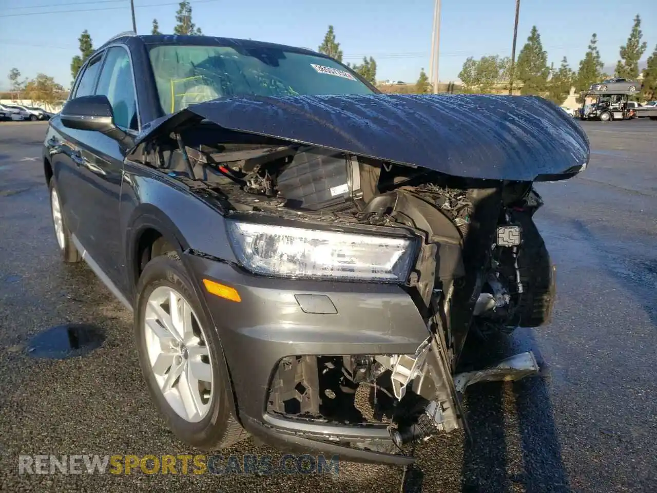 1 fotografías del automóvil dañado WA1ANAFY2L2111323 AUDI Q5 2020
