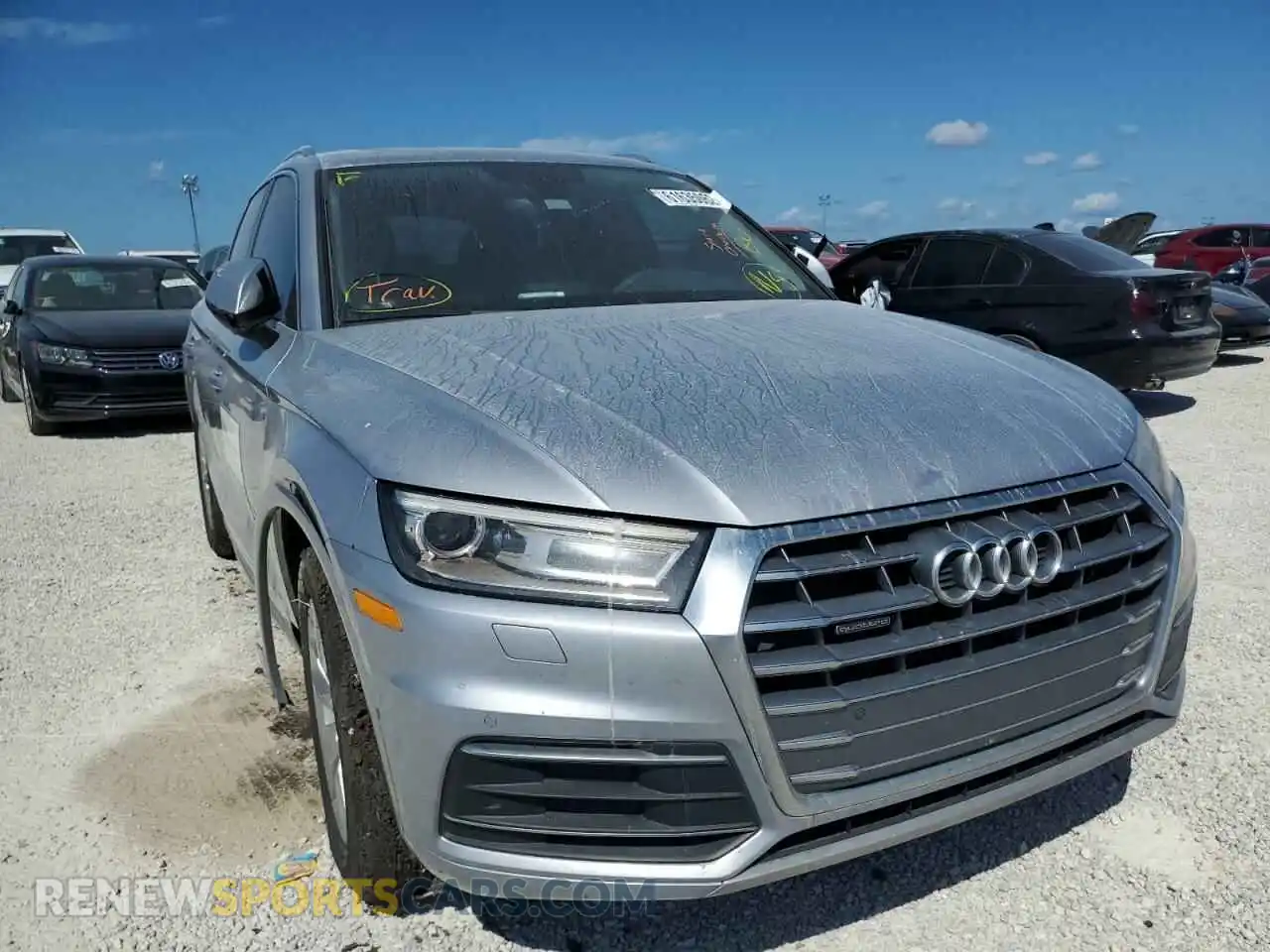 1 Photograph of a damaged car WA1ANAFY3L2010548 AUDI Q5 2020