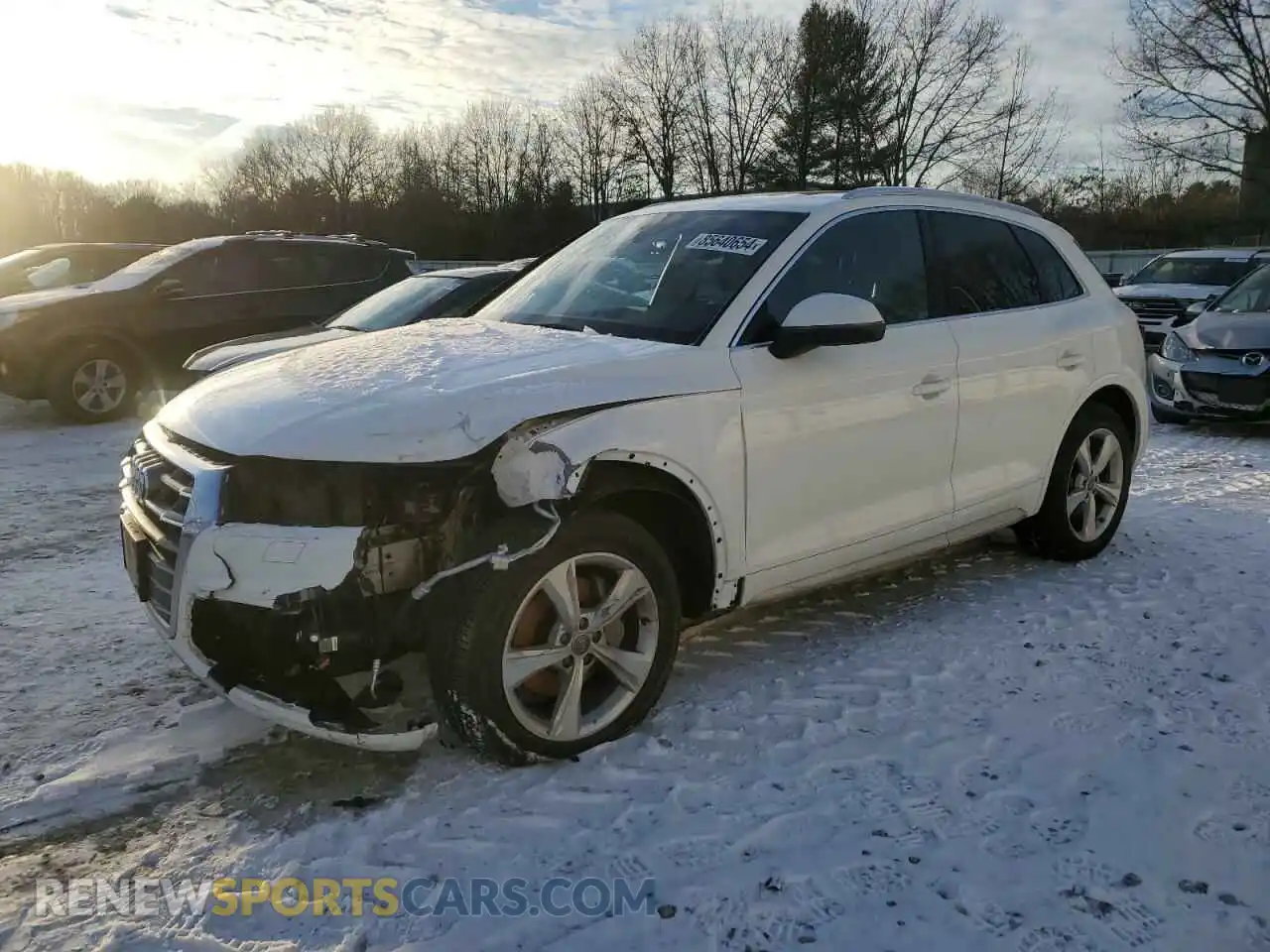 1 fotografías del automóvil dañado WA1ANAFY3L2068885 AUDI Q5 2020