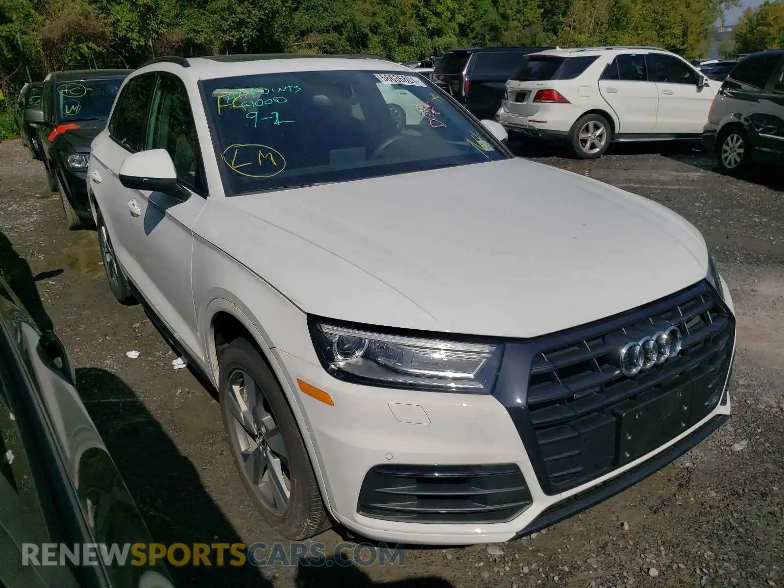 1 Photograph of a damaged car WA1ANAFY3L2078171 AUDI Q5 2020