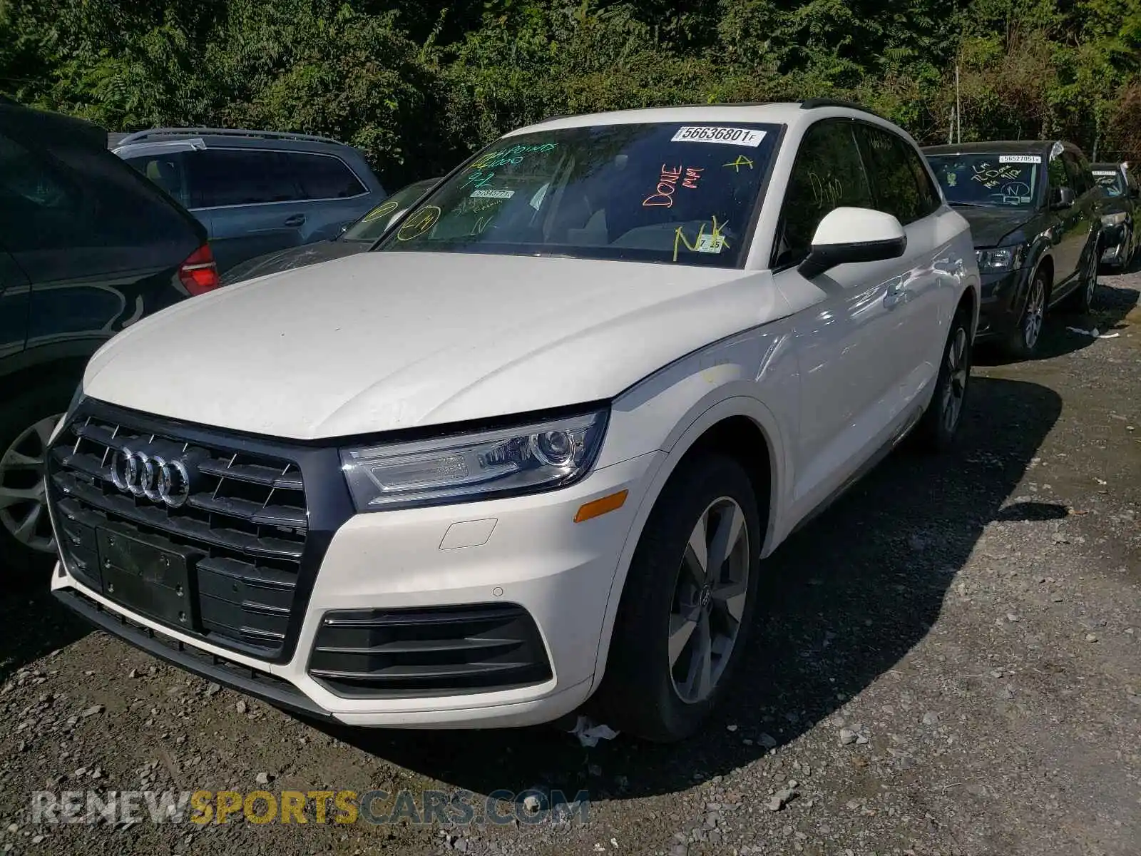 2 Photograph of a damaged car WA1ANAFY3L2078171 AUDI Q5 2020