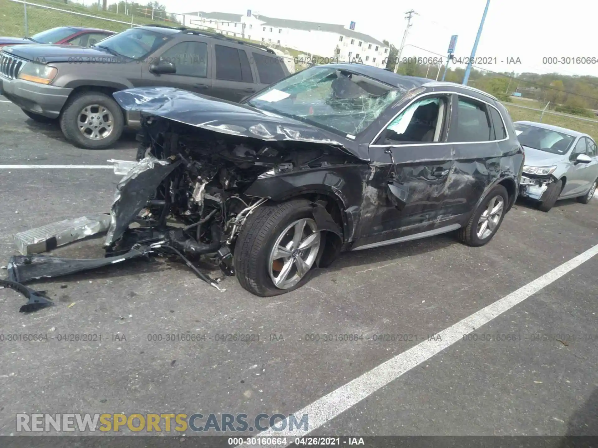 2 Photograph of a damaged car WA1ANAFY3L2083127 AUDI Q5 2020