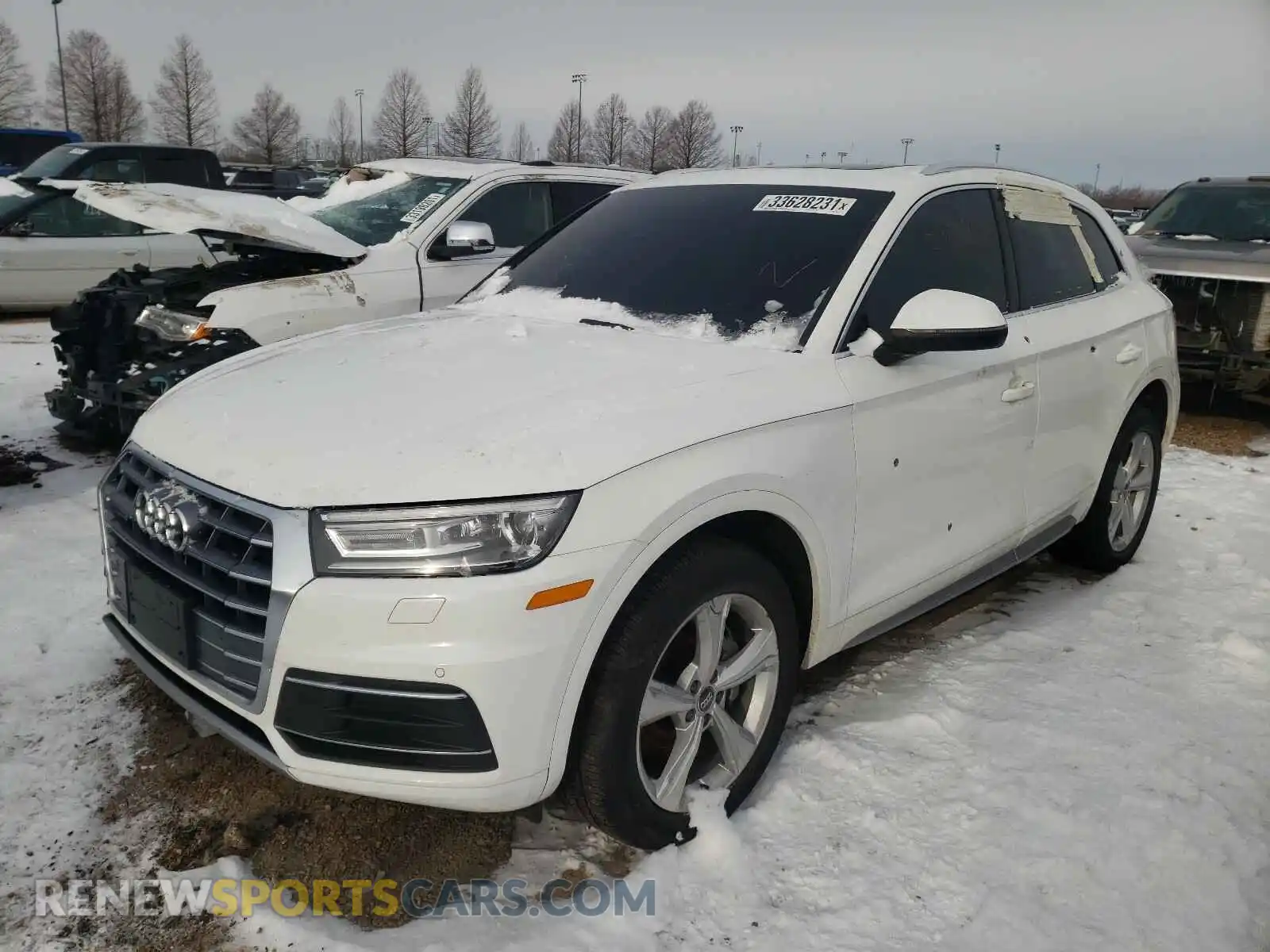 2 Photograph of a damaged car WA1ANAFY4L2058902 AUDI Q5 2020