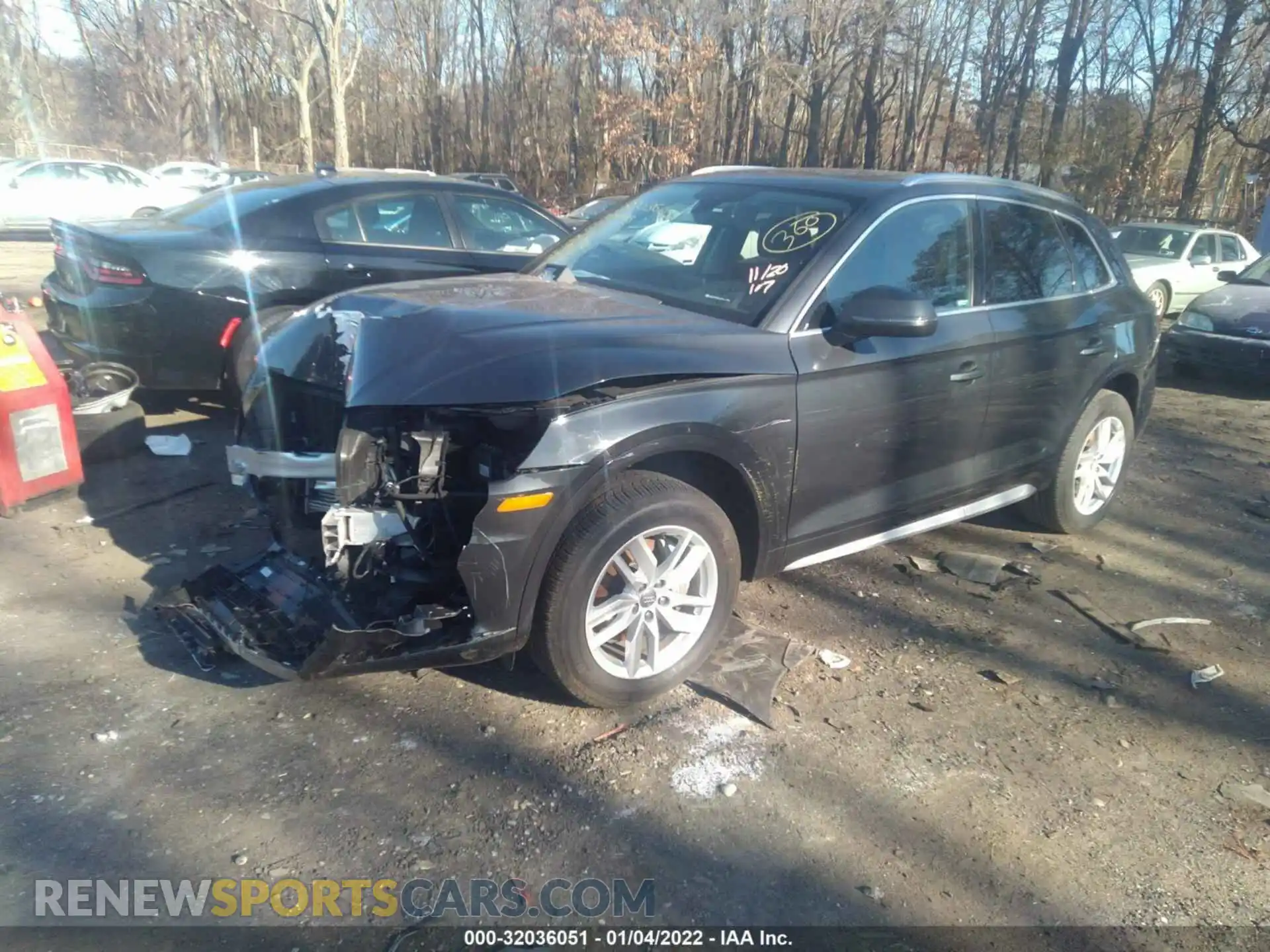 2 Photograph of a damaged car WA1ANAFY4L2106270 AUDI Q5 2020