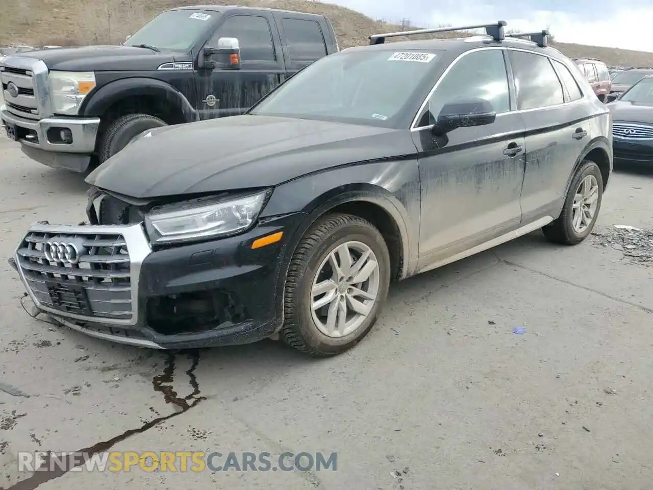 1 Photograph of a damaged car WA1ANAFY6L2019230 AUDI Q5 2020