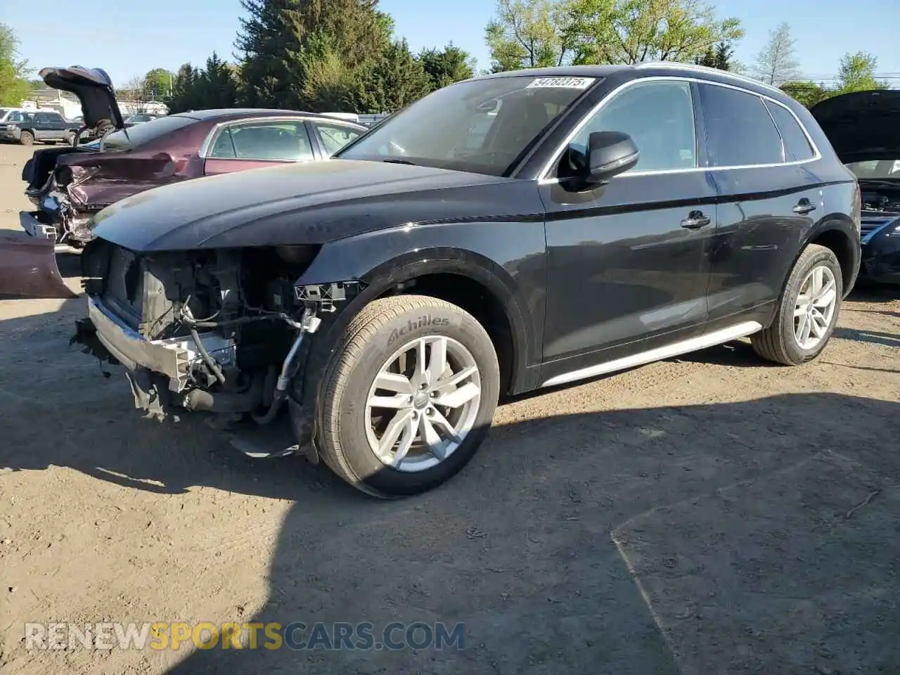 1 Photograph of a damaged car WA1ANAFY6L2021138 AUDI Q5 2020