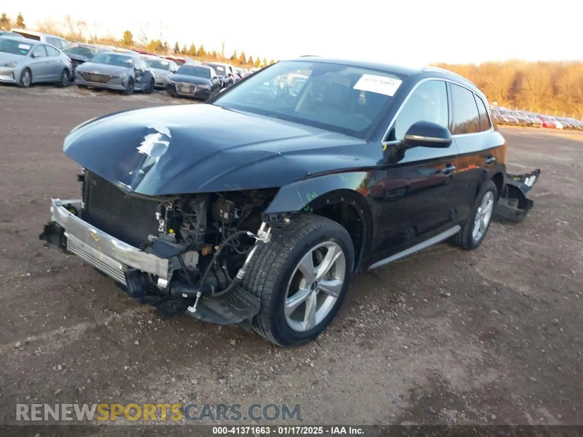 2 Photograph of a damaged car WA1ANAFY6L2119196 AUDI Q5 2020