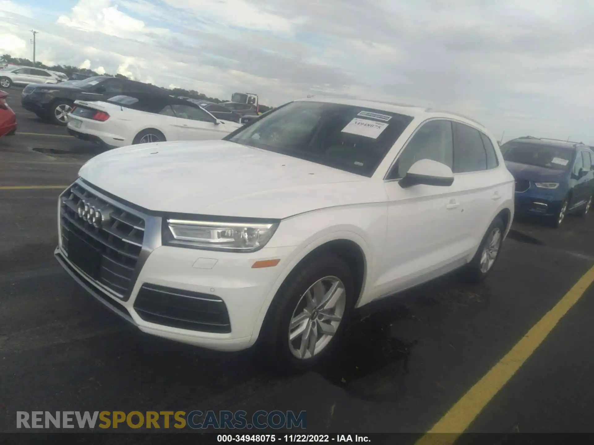 2 Photograph of a damaged car WA1ANAFY7L2025943 AUDI Q5 2020