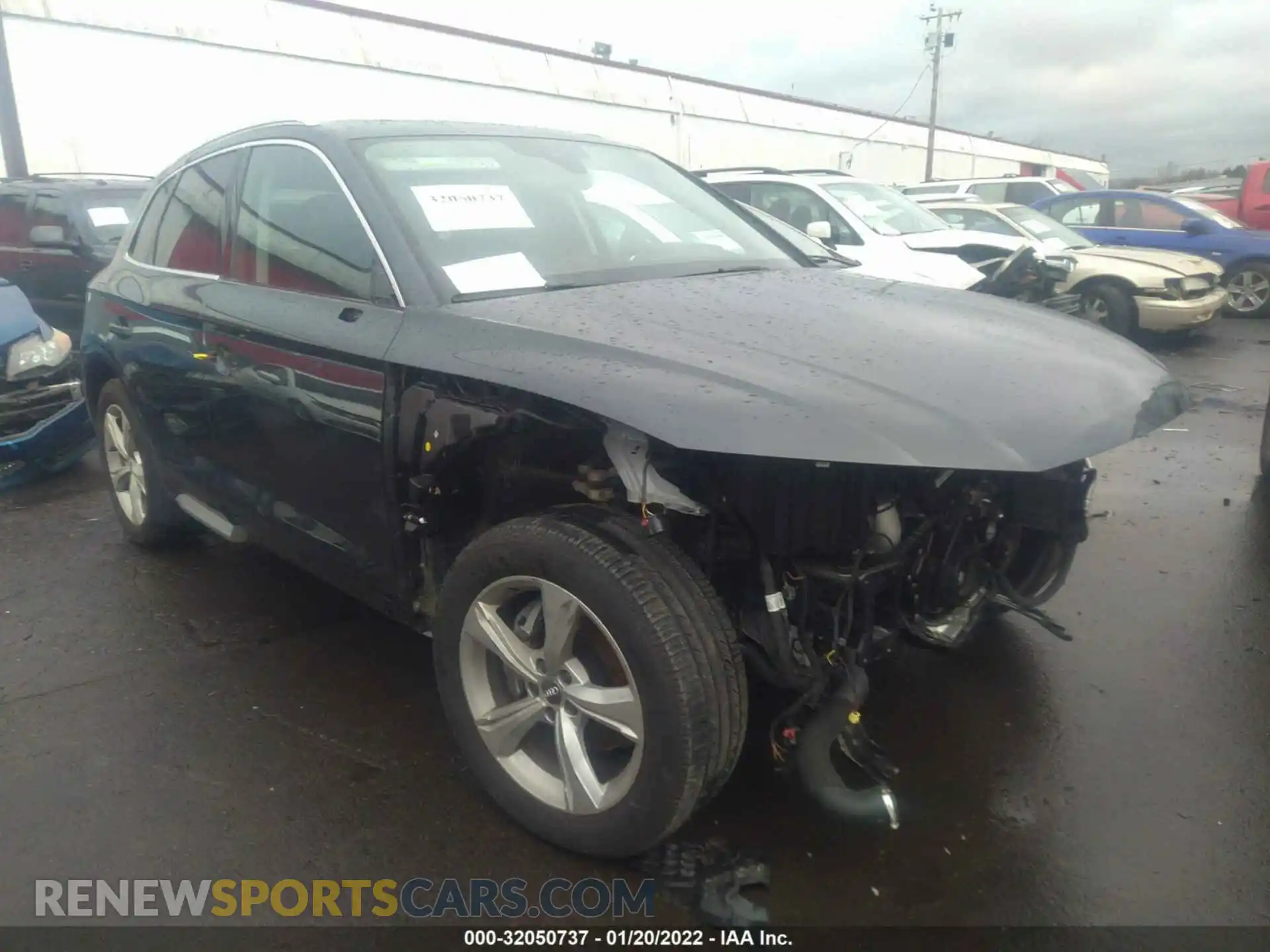 1 Photograph of a damaged car WA1ANAFY8L2043562 AUDI Q5 2020