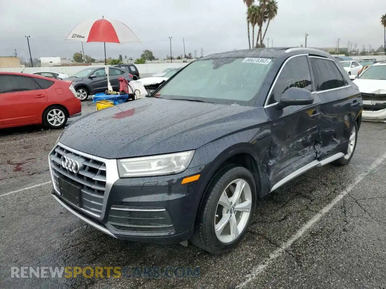 2 Photograph of a damaged car WA1ANAFY8L2044372 AUDI Q5 2020