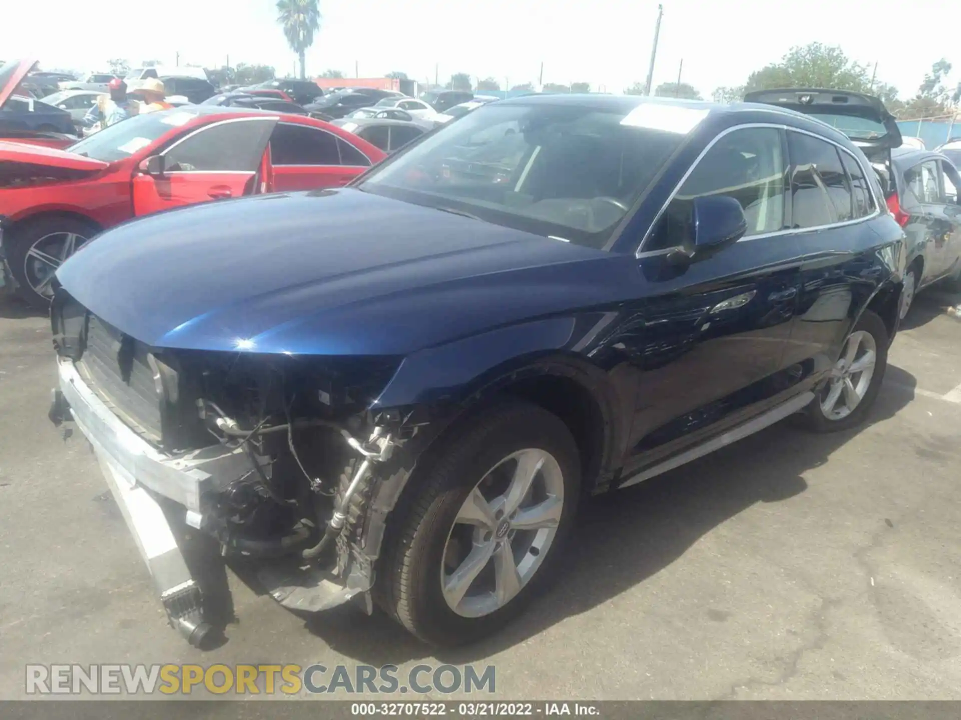 2 Photograph of a damaged car WA1ANAFY8L2078764 AUDI Q5 2020