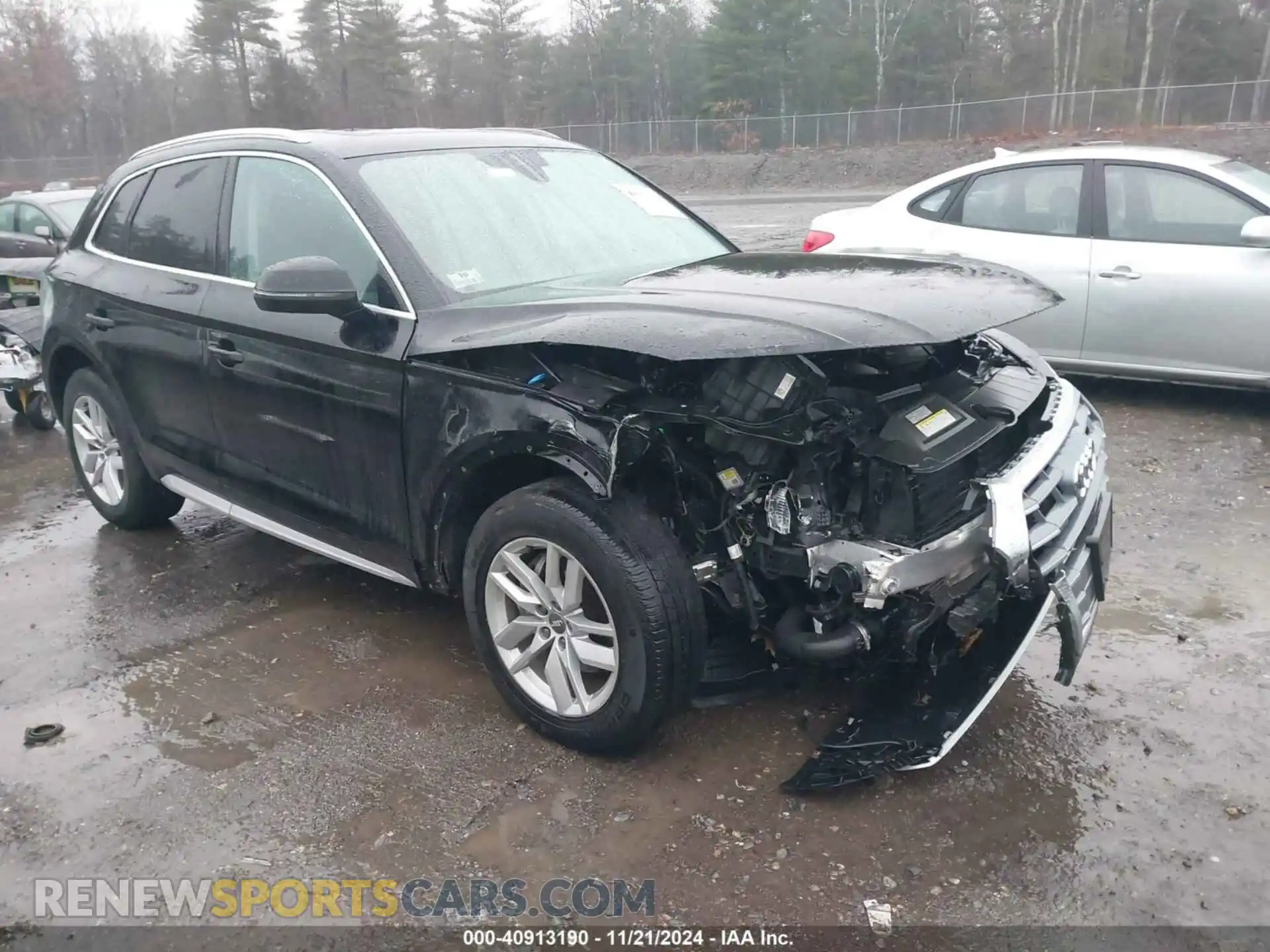 1 Photograph of a damaged car WA1ANAFY8L2106708 AUDI Q5 2020