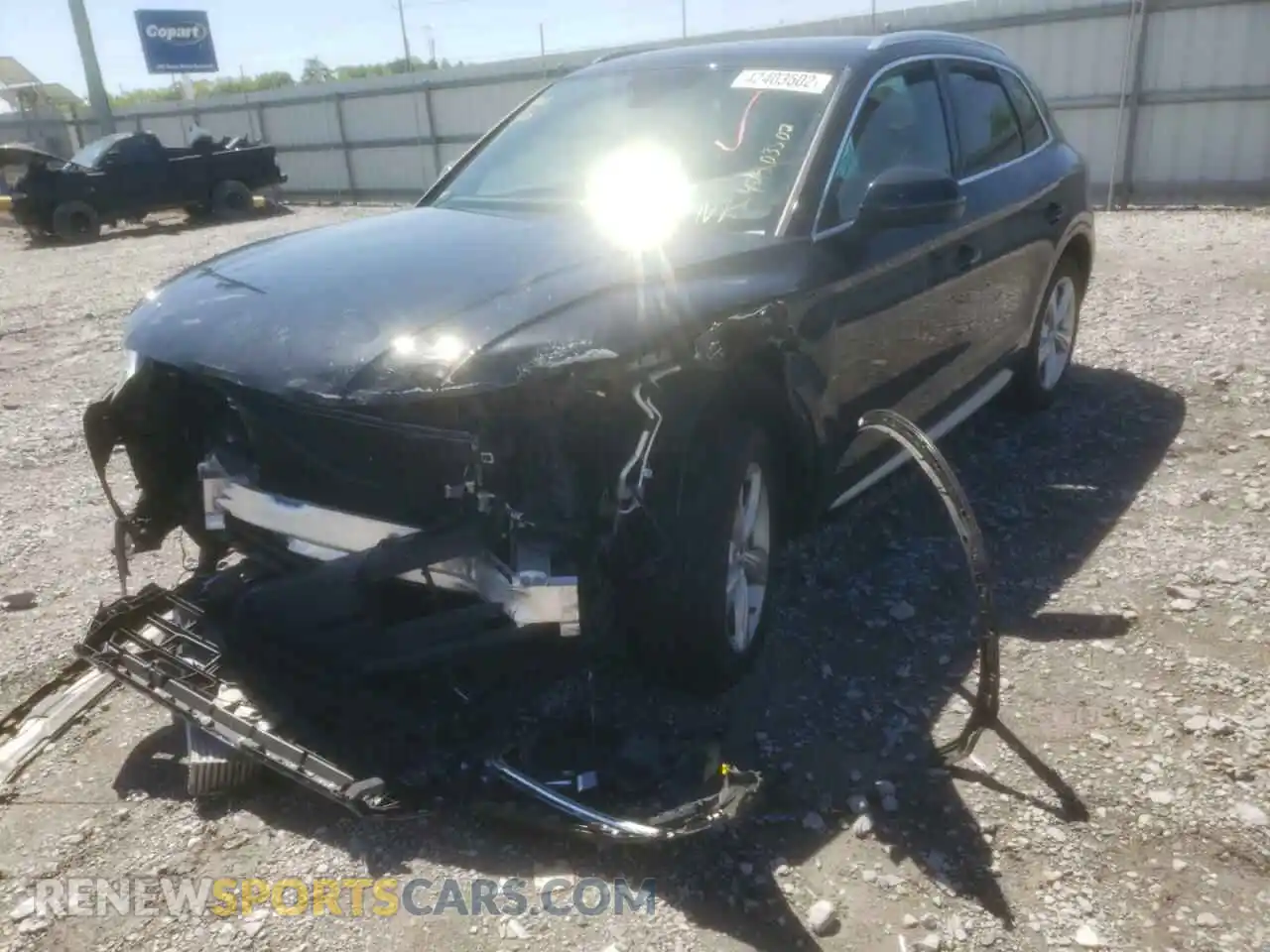 2 Photograph of a damaged car WA1ANAFY9L2014023 AUDI Q5 2020