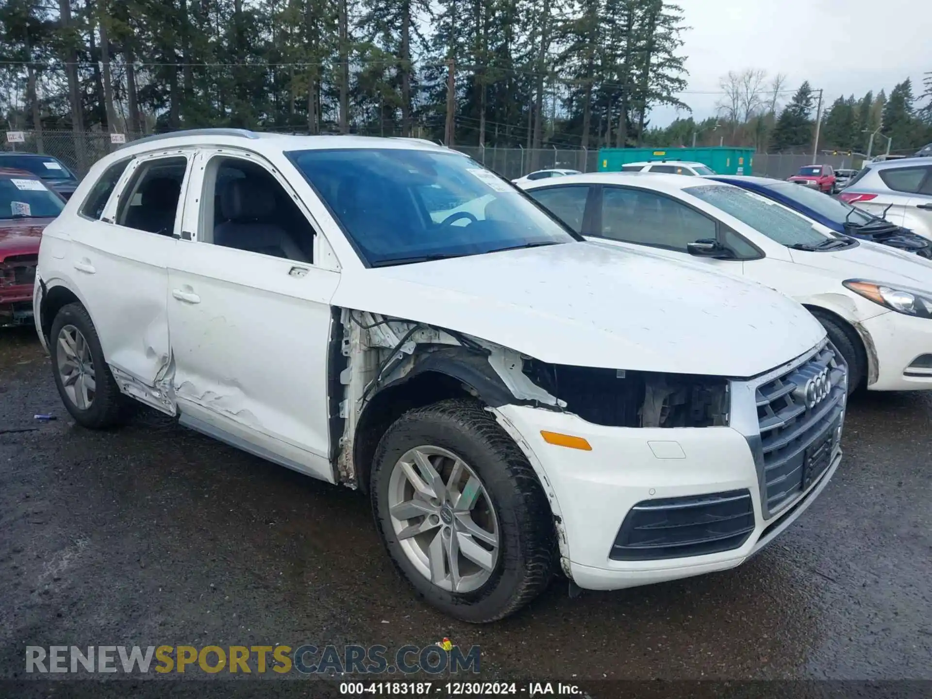 1 Photograph of a damaged car WA1ANAFY9L2031372 AUDI Q5 2020