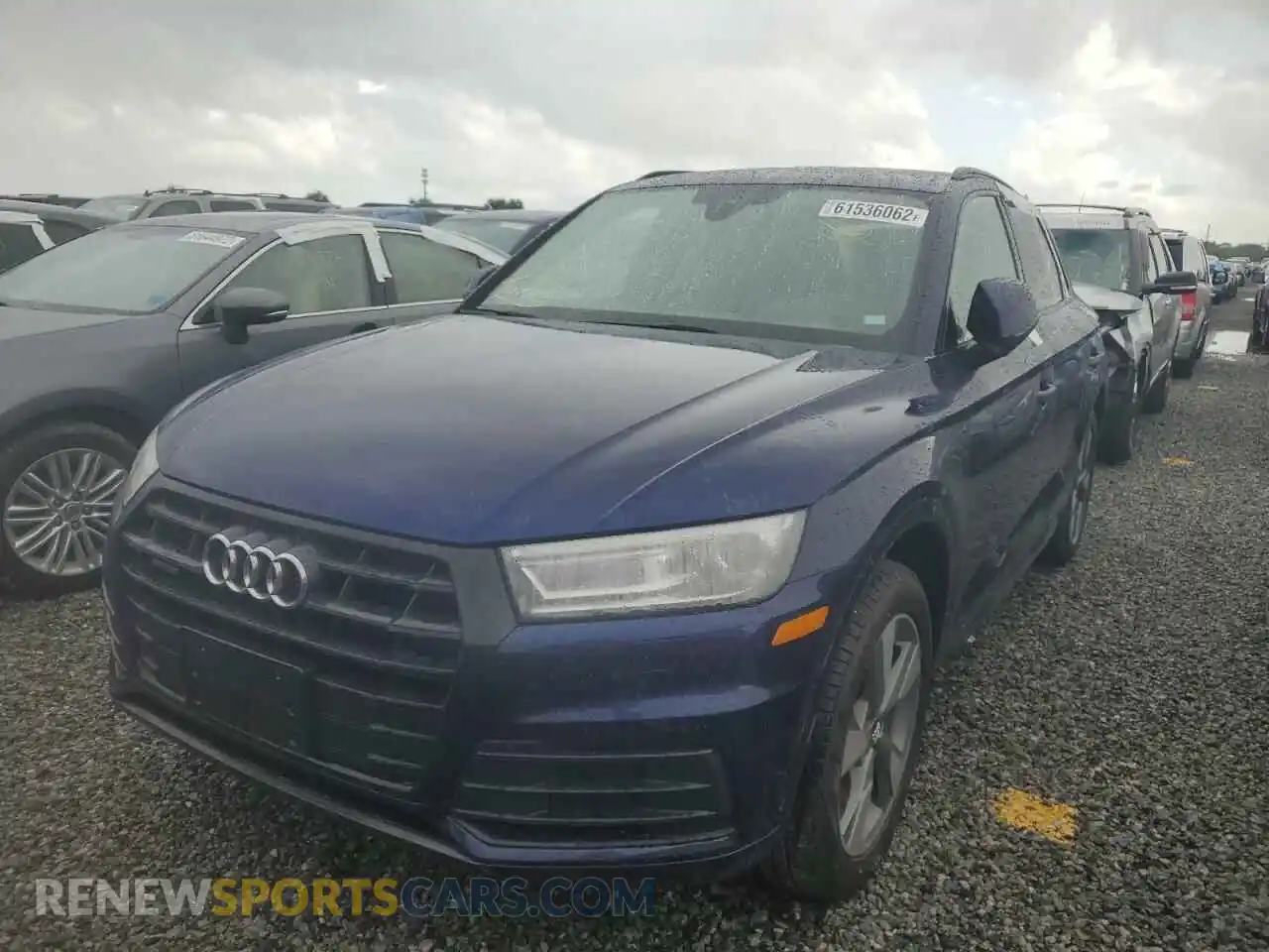 2 Фотография поврежденного автомобиля WA1ANAFY9L2114140 AUDI Q5 2020