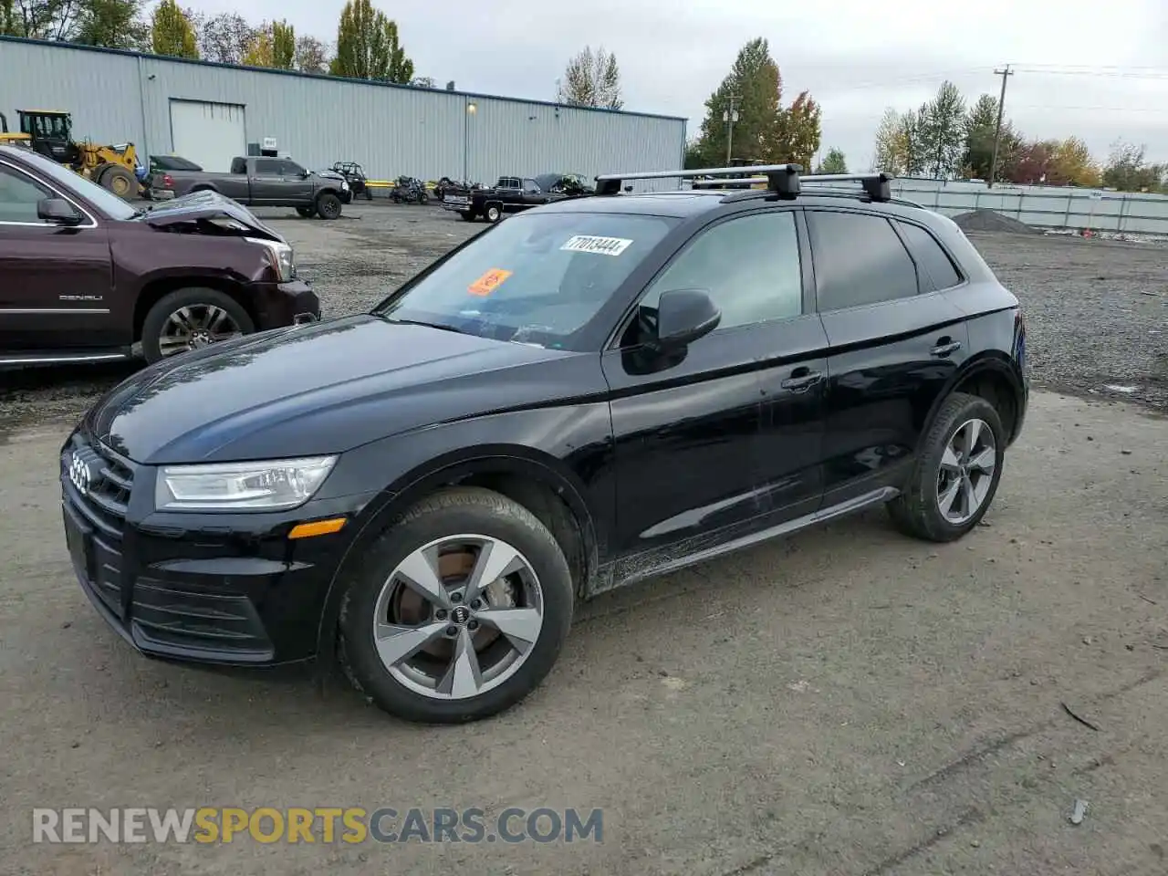 1 Photograph of a damaged car WA1ANAFYXL2104667 AUDI Q5 2020