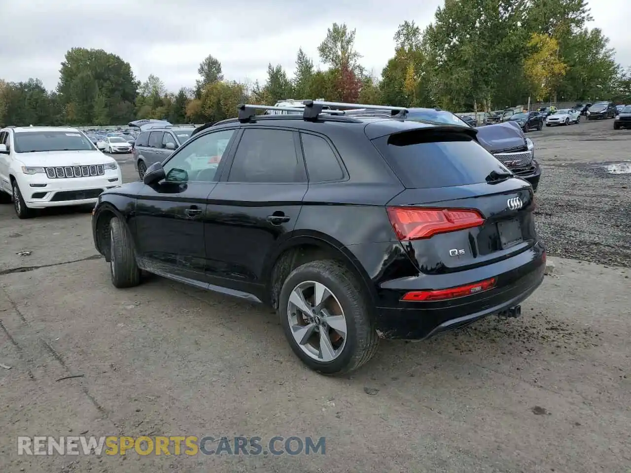 2 Photograph of a damaged car WA1ANAFYXL2104667 AUDI Q5 2020