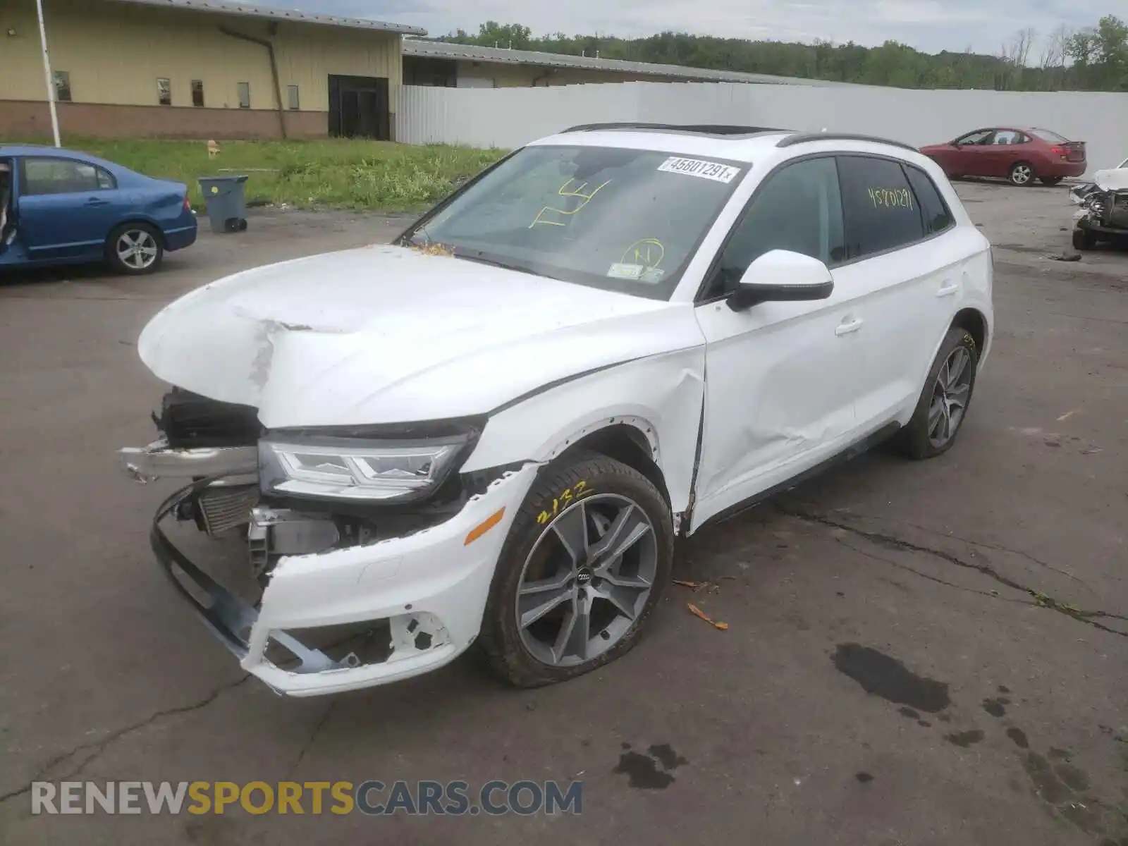 2 Photograph of a damaged car WA1BNAFY1L2053760 AUDI Q5 2020