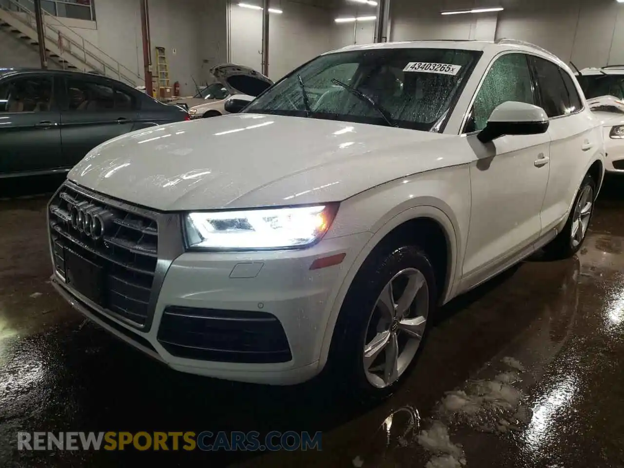 1 Фотография поврежденного автомобиля WA1BNAFY2L2058286 AUDI Q5 2020