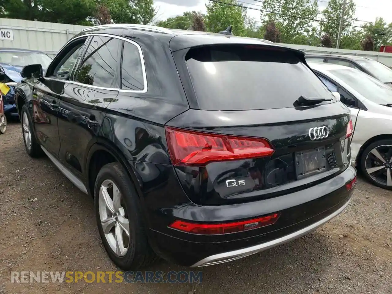 3 fotografías del automóvil dañado WA1BNAFY3L2017908 AUDI Q5 2020