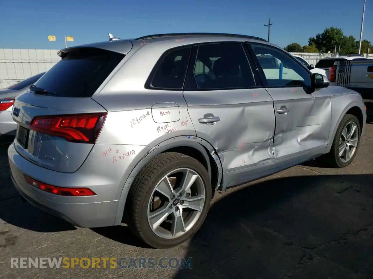 3 Photograph of a damaged car WA1BNAFY3L2069233 AUDI Q5 2020