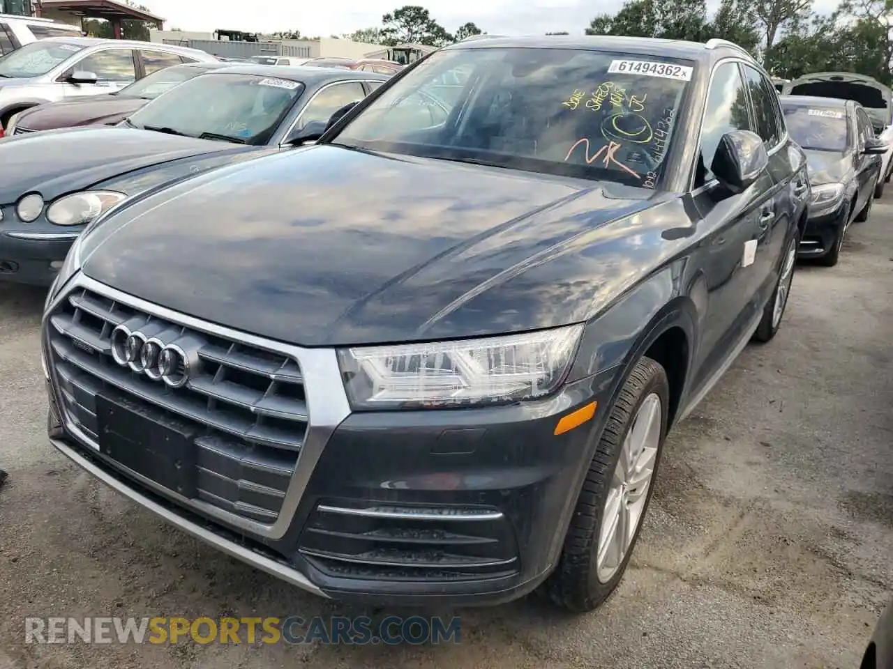2 Photograph of a damaged car WA1BNAFY3L2075243 AUDI Q5 2020