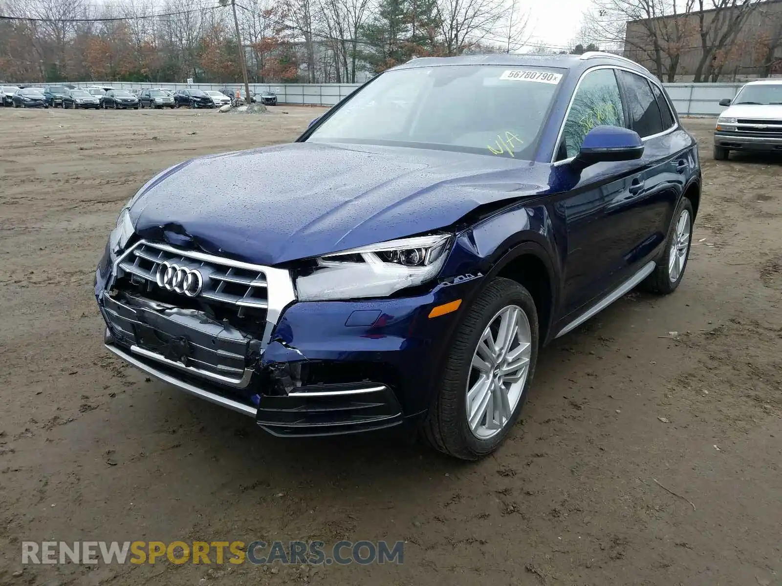 2 Photograph of a damaged car WA1BNAFY3L2082029 AUDI Q5 2020