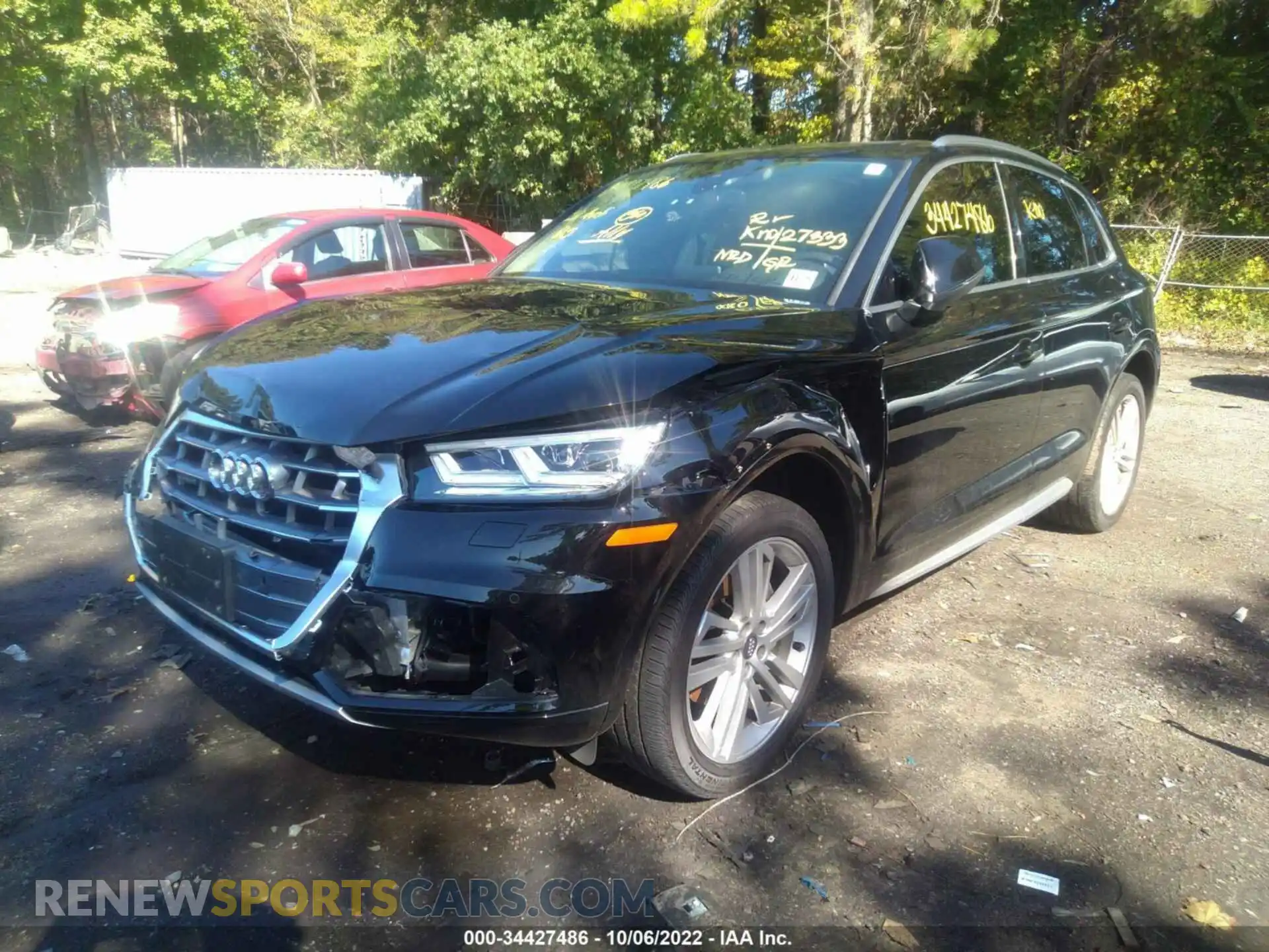 2 Photograph of a damaged car WA1BNAFY4L2017870 AUDI Q5 2020