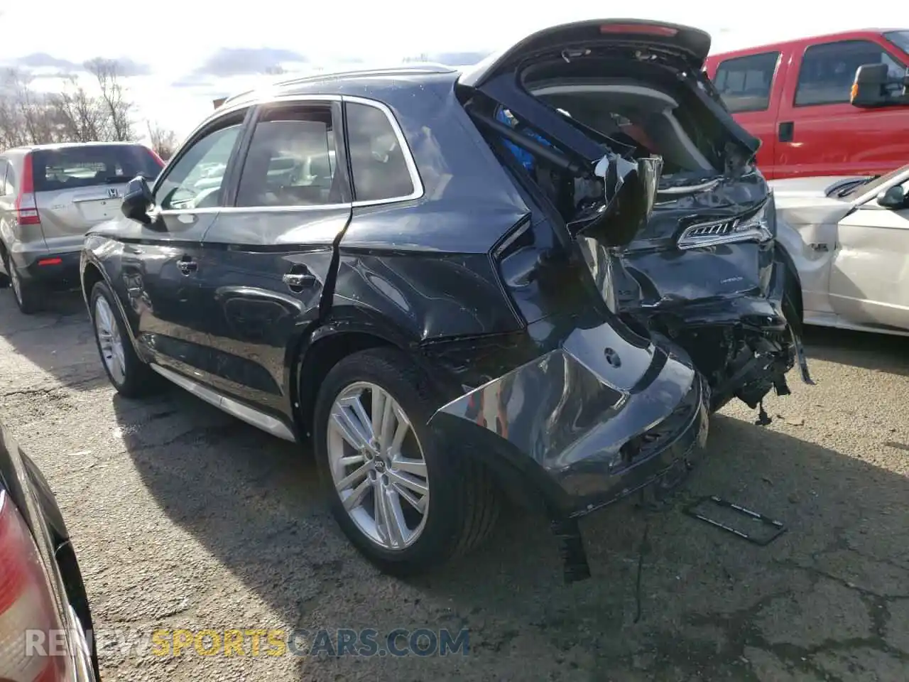 2 Photograph of a damaged car WA1BNAFY4L2018551 AUDI Q5 2020