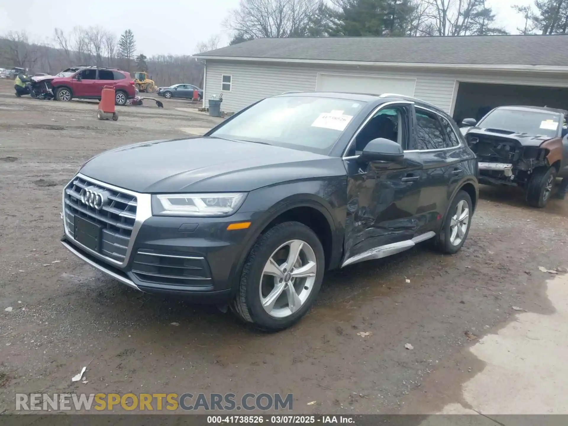 2 Photograph of a damaged car WA1BNAFY5L2010054 AUDI Q5 2020