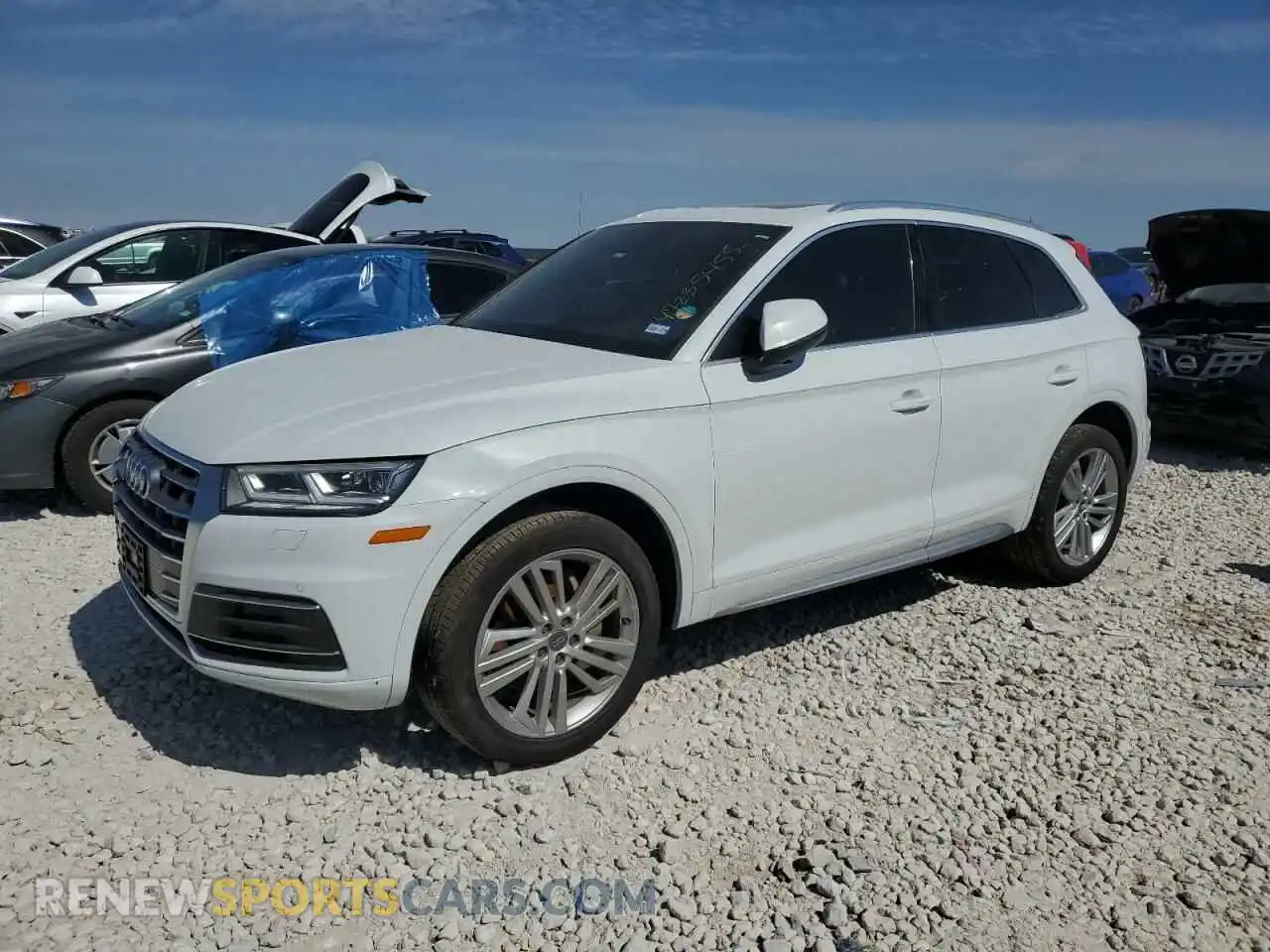 1 Photograph of a damaged car WA1BNAFY5L2014069 AUDI Q5 2020