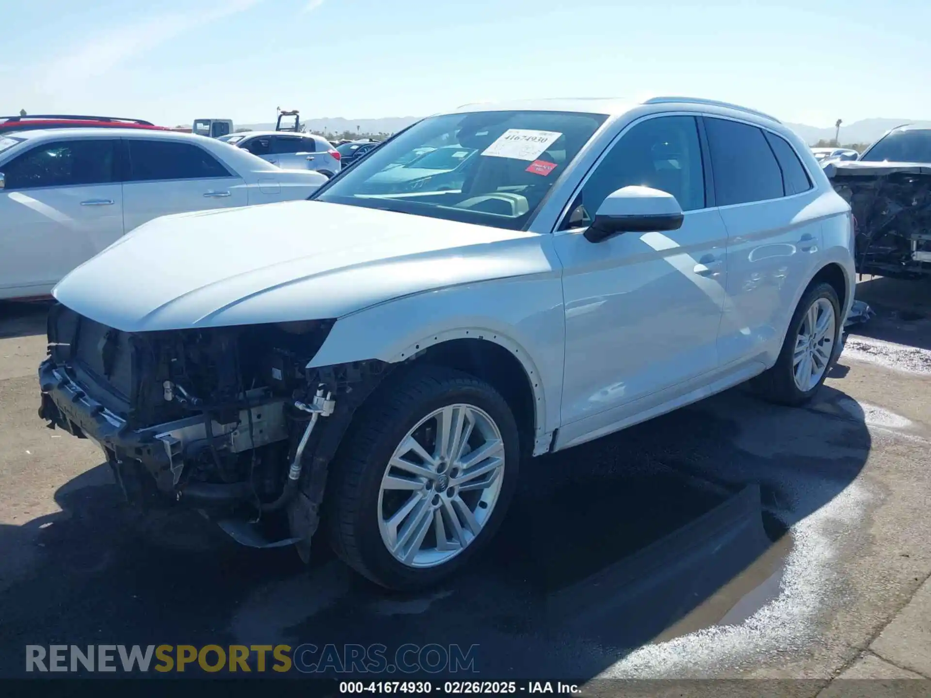 2 Photograph of a damaged car WA1BNAFY5L2023323 AUDI Q5 2020