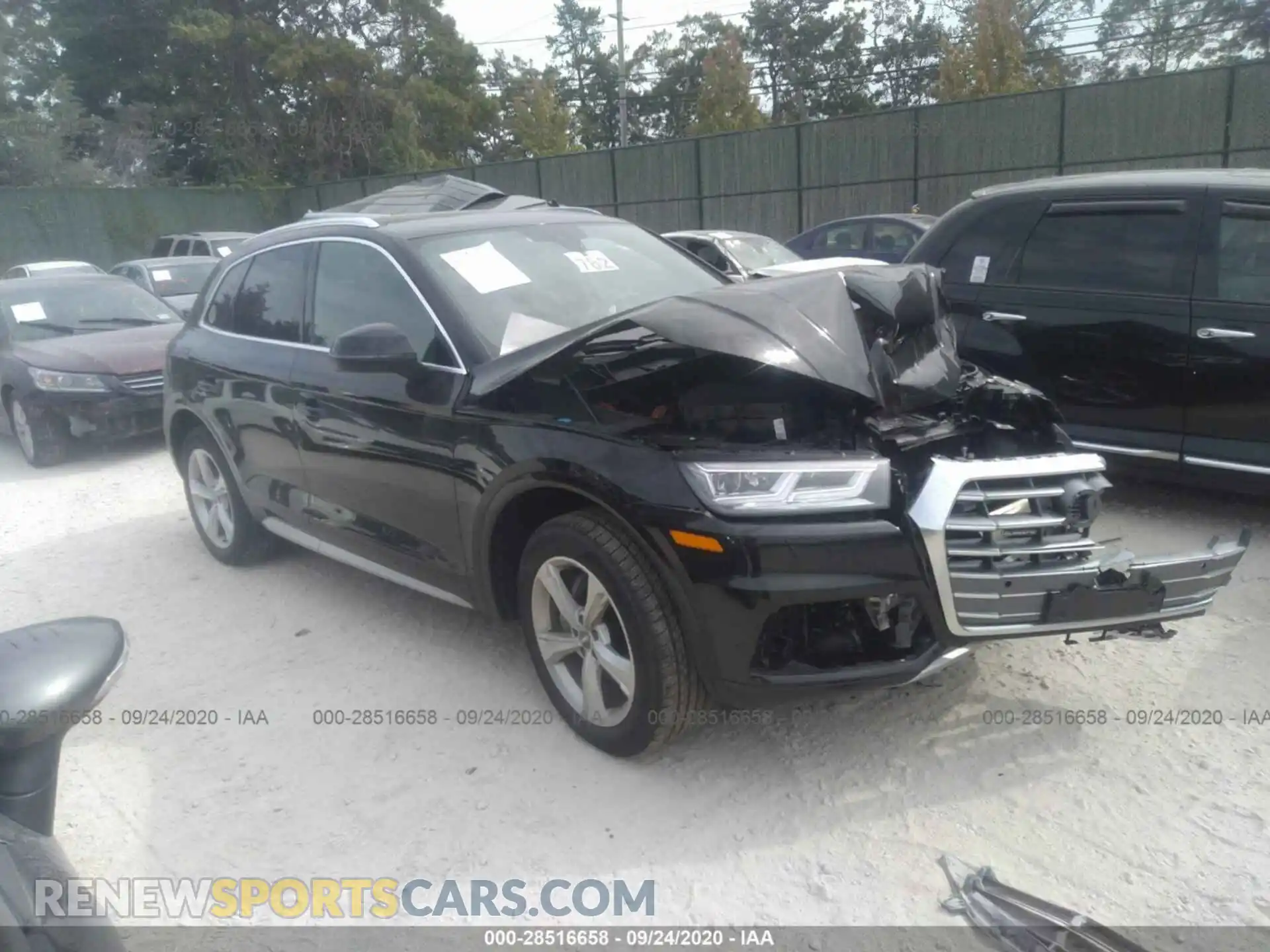 1 Photograph of a damaged car WA1BNAFY5L2071386 AUDI Q5 2020