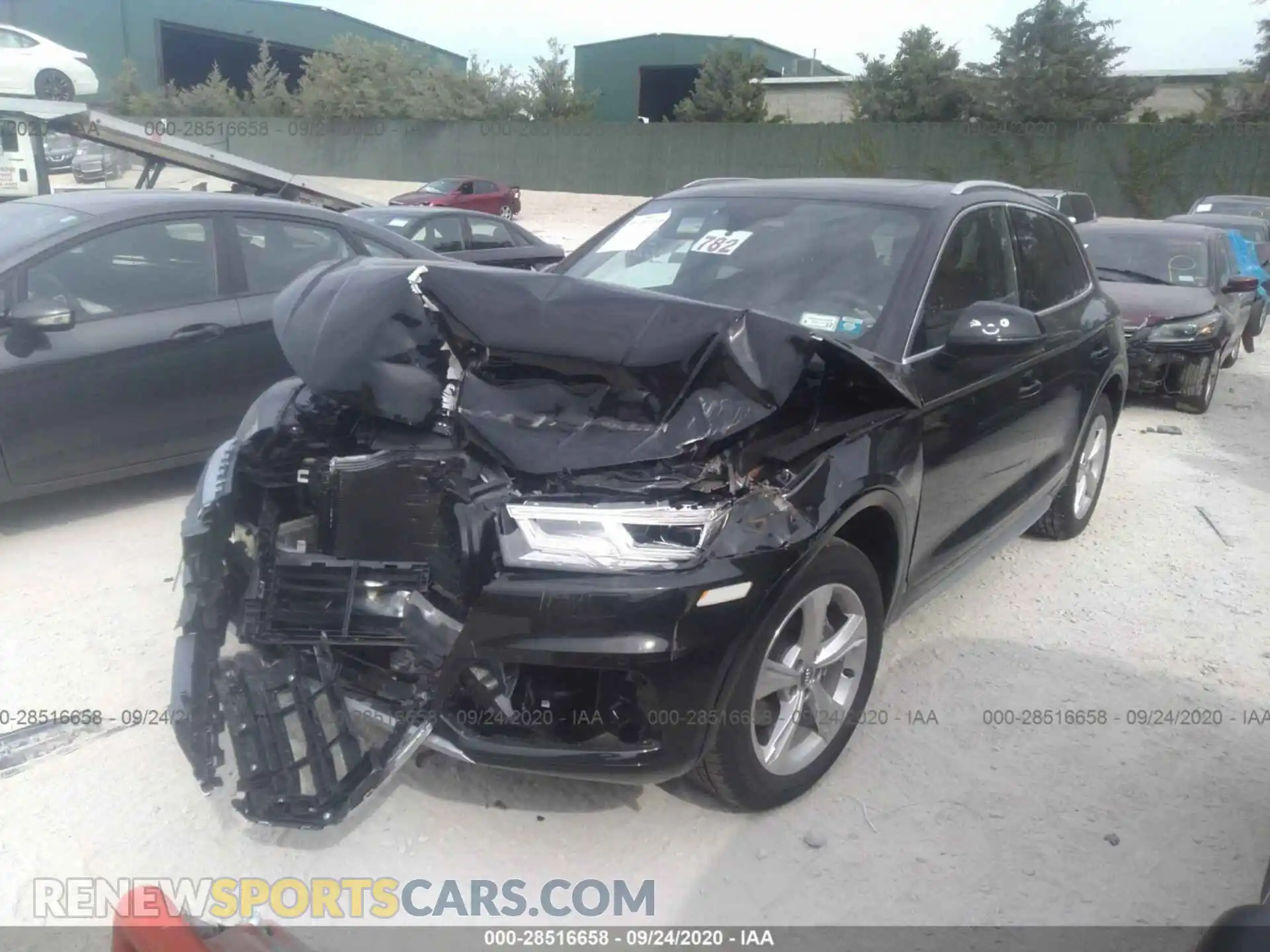 2 Photograph of a damaged car WA1BNAFY5L2071386 AUDI Q5 2020